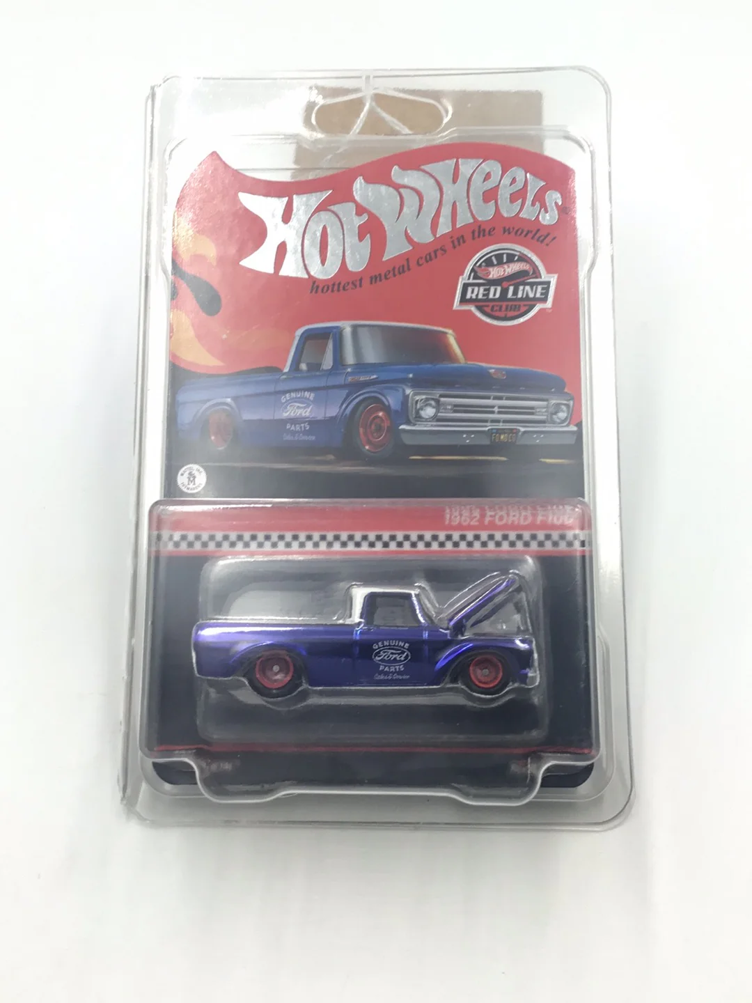 Hot wheels redline club 1962 Ford F-100 4058/30000 with protector - Image 8