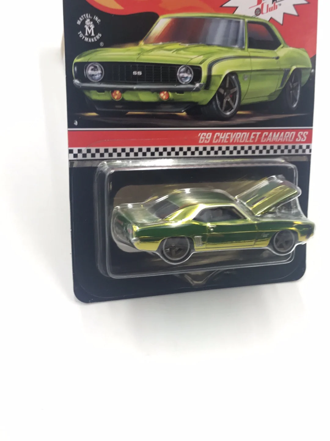 Hot wheels redline club 1969 Chevy Camaro SS 22443/30000 with protector (Antifreeze) - Image 3