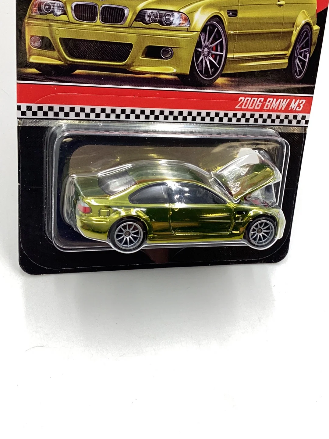 Hot wheels redline club 2006 BMW M3 Gold 14456/20000 with protector - Image 4