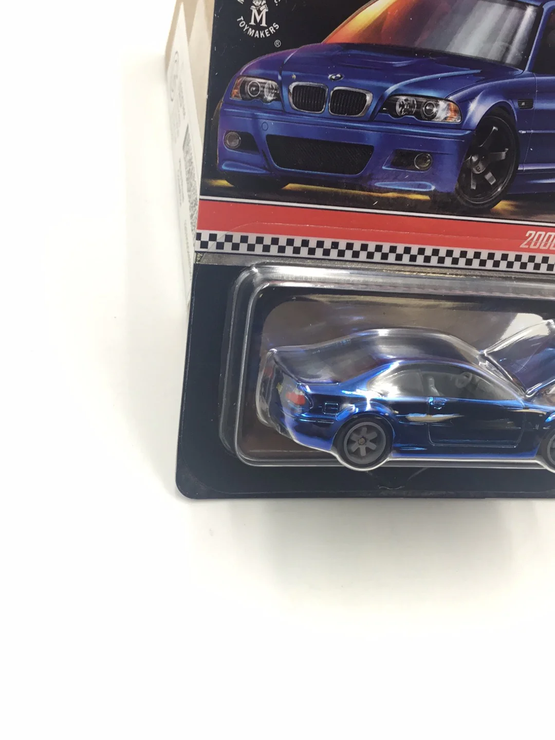 Hot wheels redline club 2006 BMW M3 21093/ 30000 Blue with protector - Image 3
