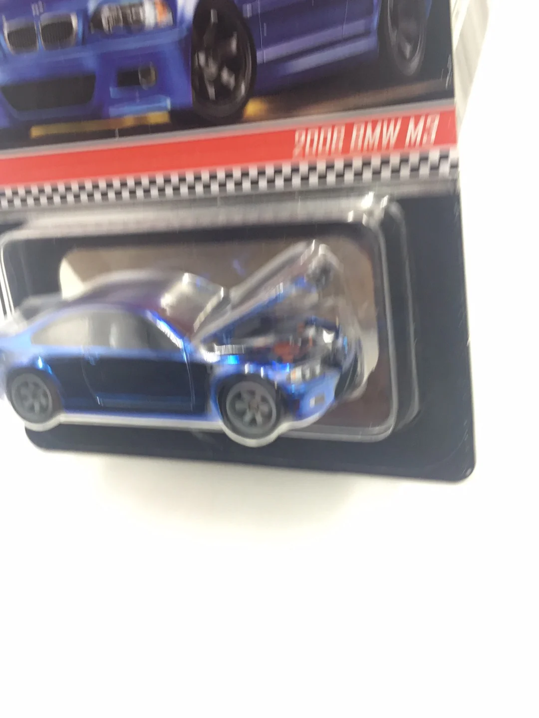 Hot wheels redline club 2006 BMW M3 21093/ 30000 Blue with protector - Image 4