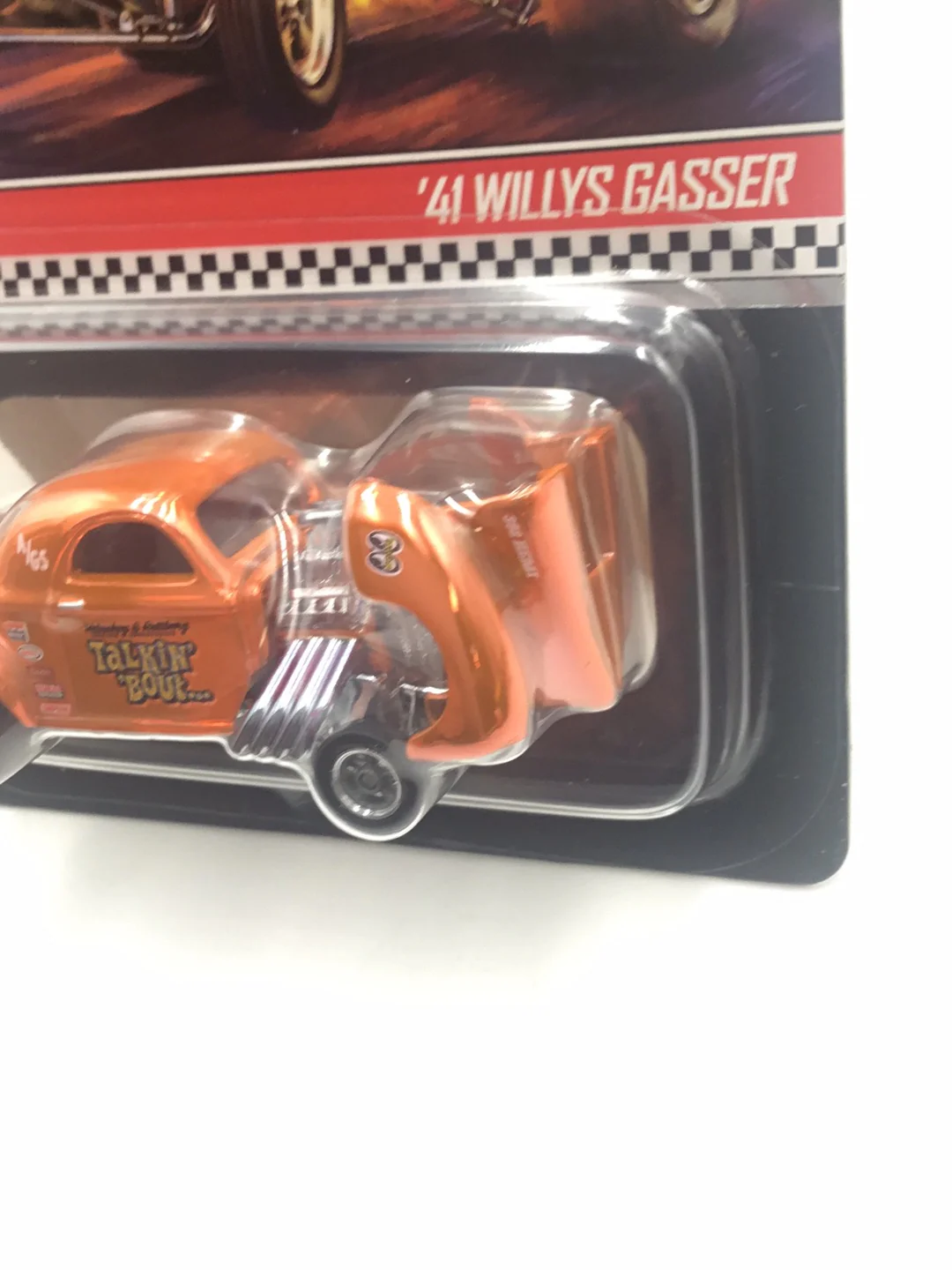 Hot wheels redline club 41 Willys Gasser 5345/10000 with protector - Image 4