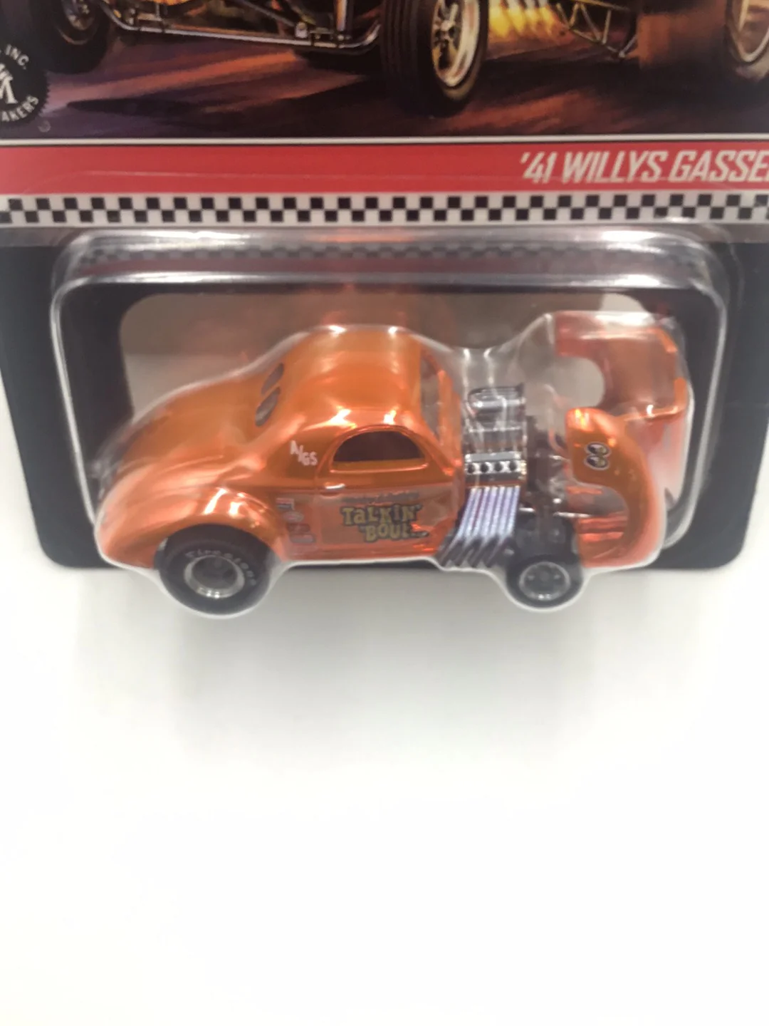 Hot wheels redline club 41 Willys Gasser 5345/10000 with protector - Image 5