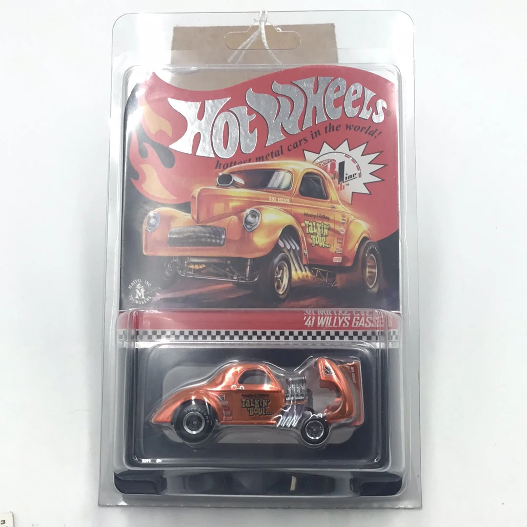 Hot wheels redline club 41 Willys Gasser 5345/10000 with protector - Image 8