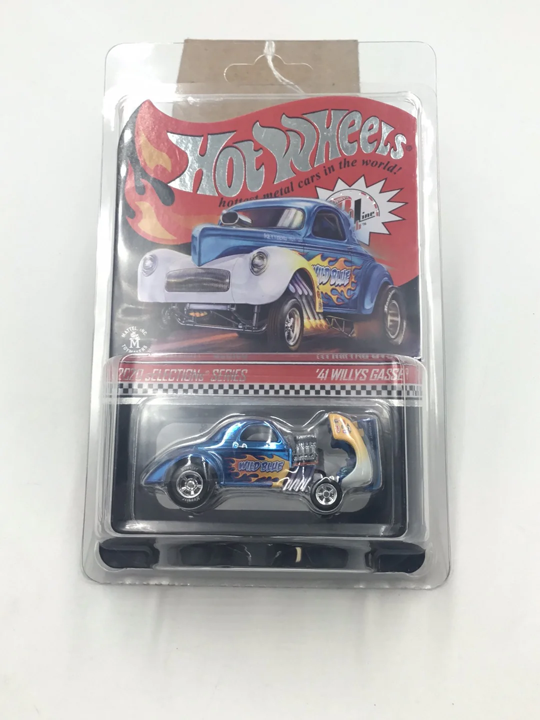 Hot wheels redline club 41 Willys Gasser with protector - Image 7