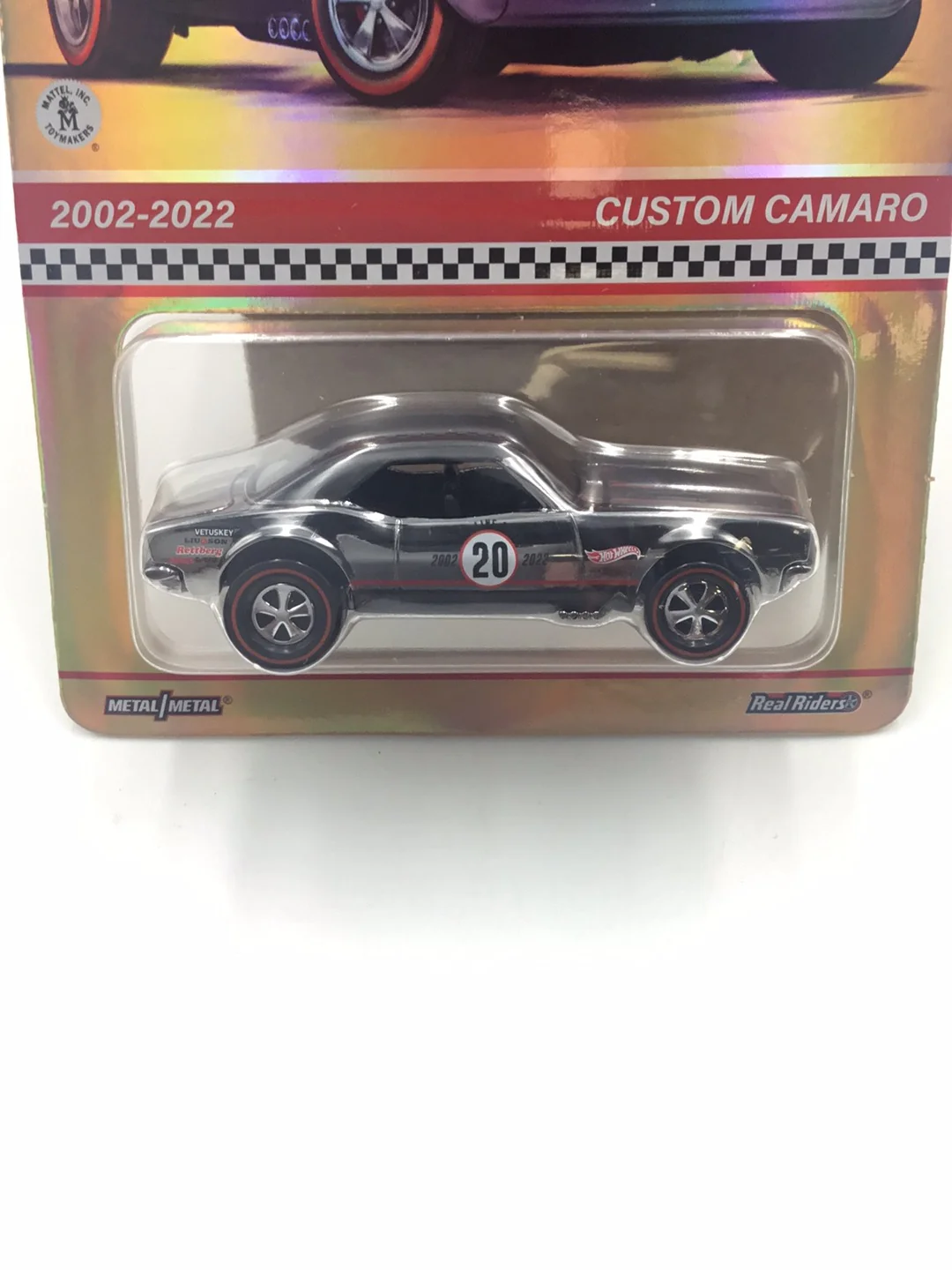 Hot wheels redline club Custom Camaro with protector - Image 2