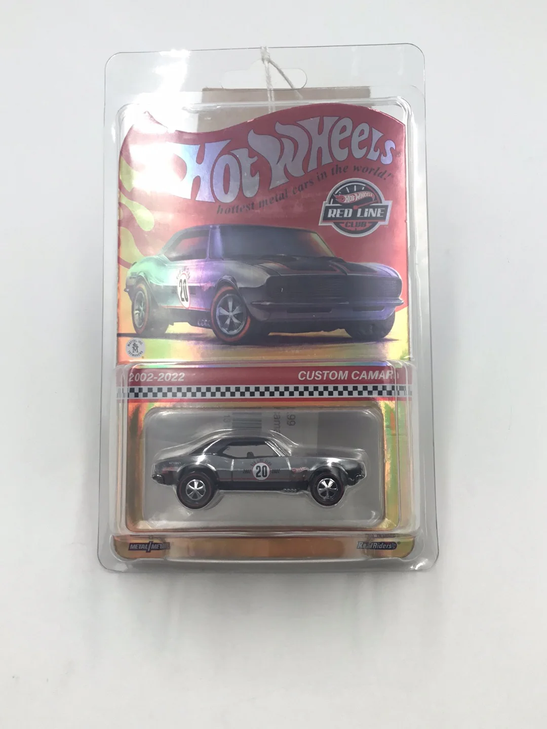 Hot wheels redline club Custom Camaro with protector - Image 7