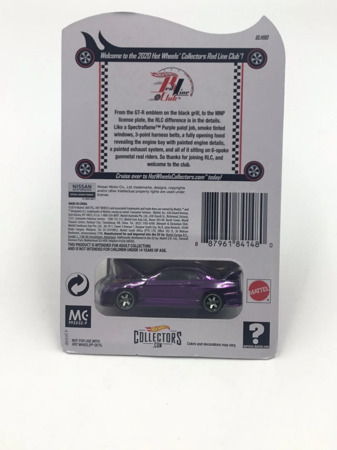 Hot wheels redline club Nissan Skyline GT-R (BNR34) with protector - Image 6