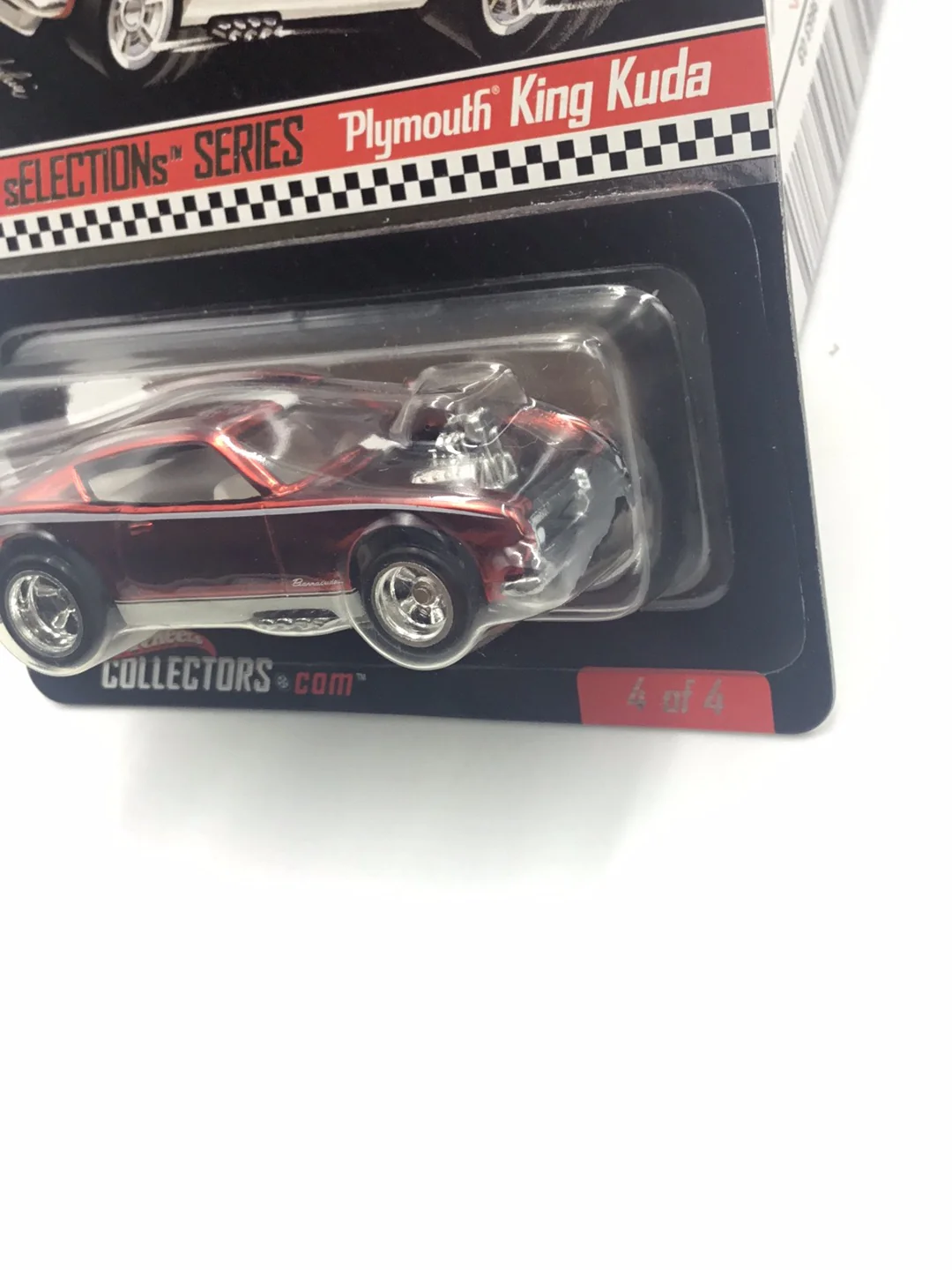 Hot wheels redline club Plymouth King Cuda 42/7931 with protector - Image 4