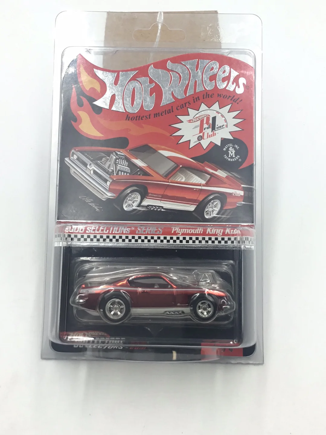 Hot wheels redline club Plymouth King Cuda 42/7931 with protector - Image 9