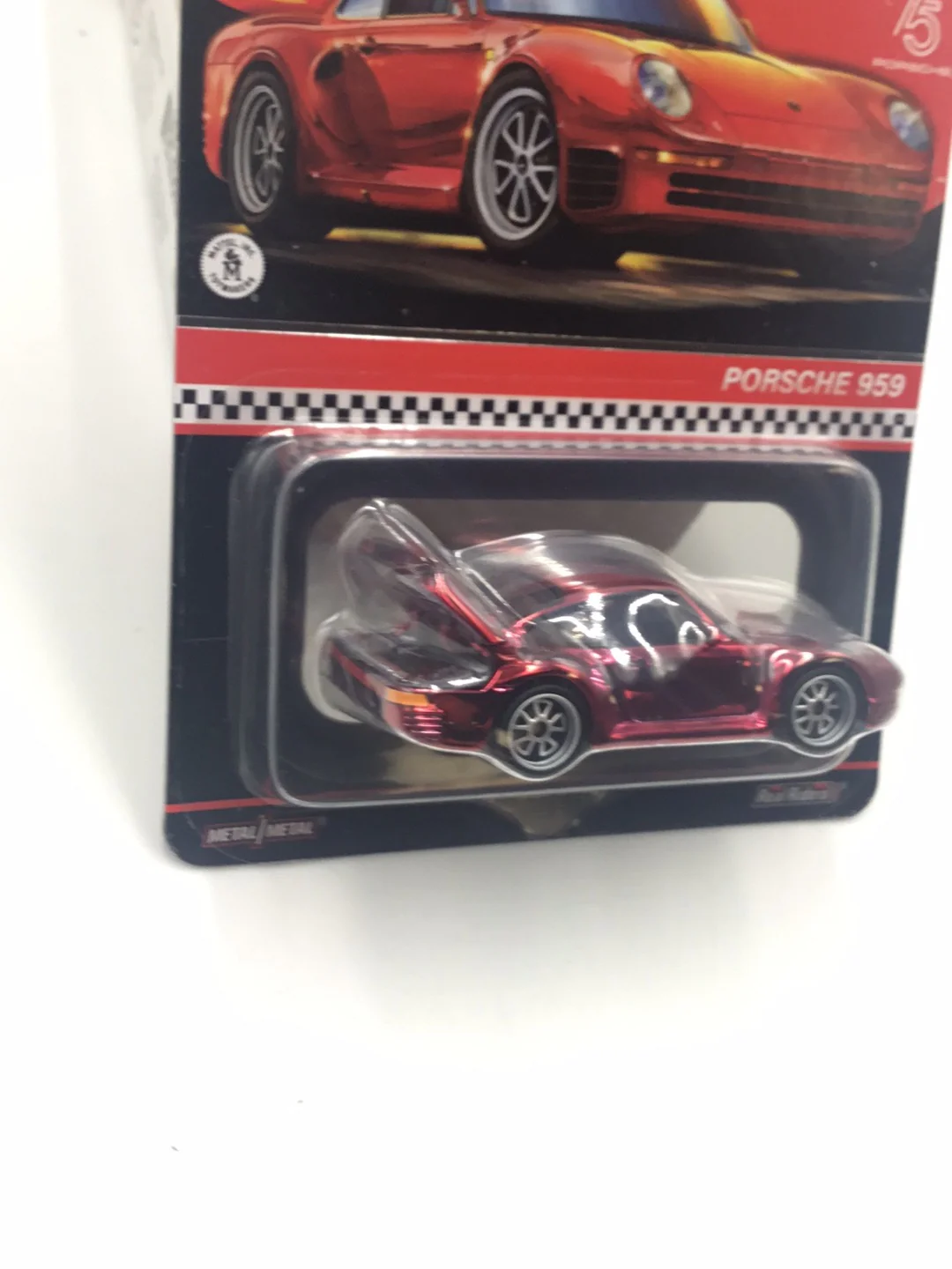 Hot wheels redline club Porsche 959 with protector - Image 3