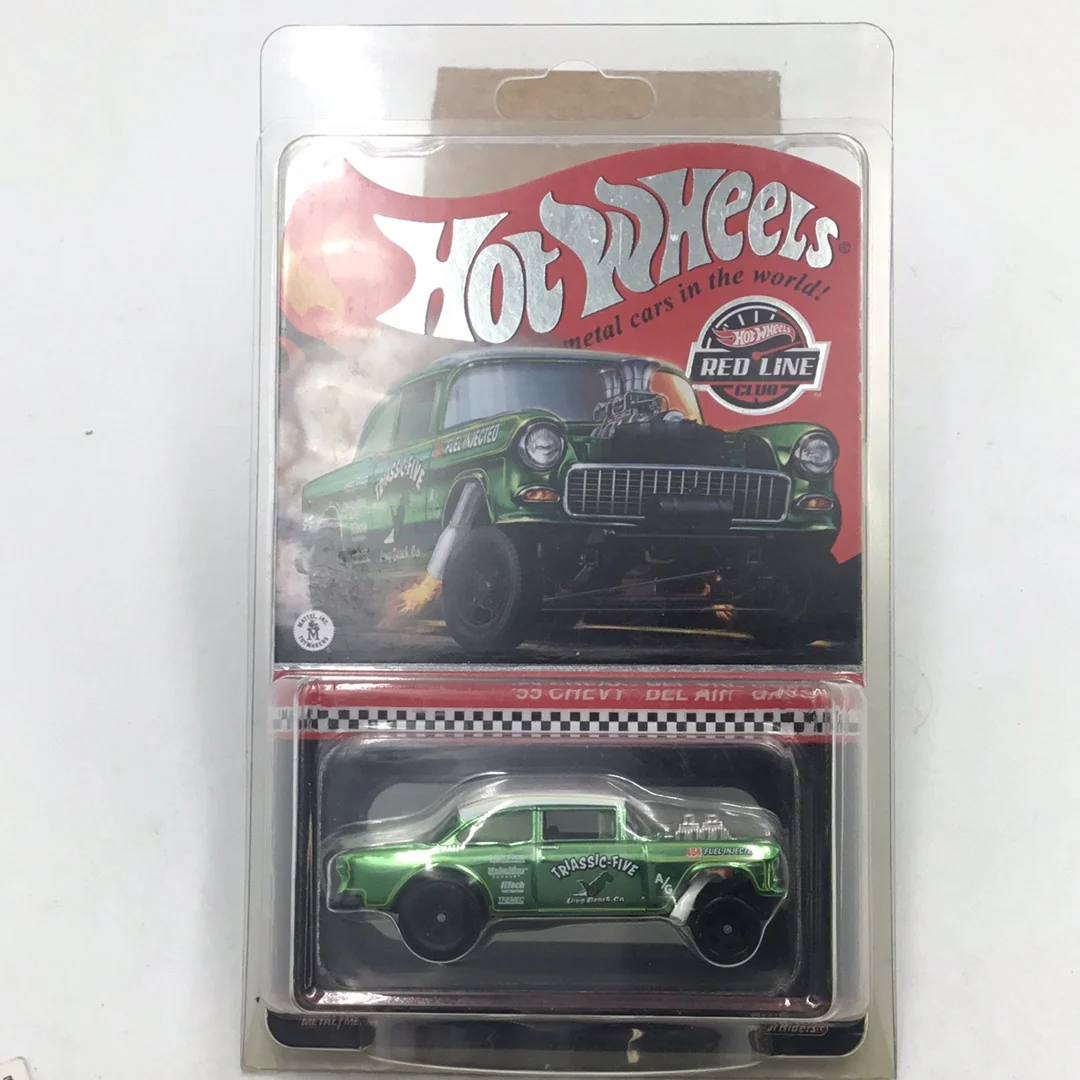 hot wheels redline club RLC 55 Chevy bel air gasser Triassic Five with protector - Image 7