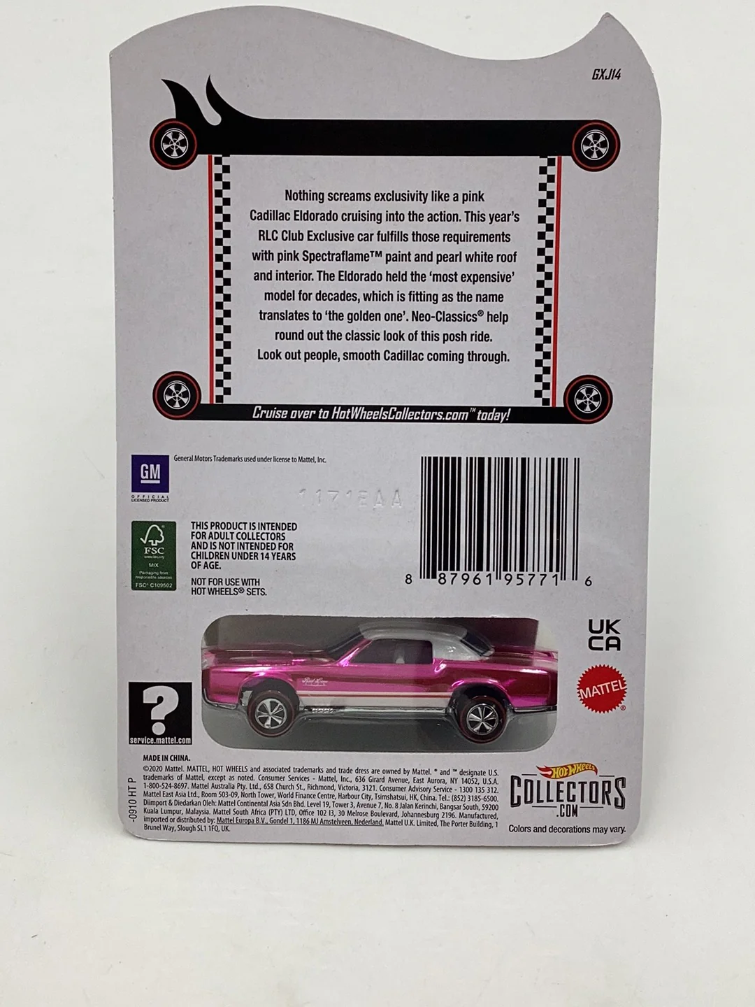 hot wheels redline club RLC Custom Eldorado with protector - Image 6