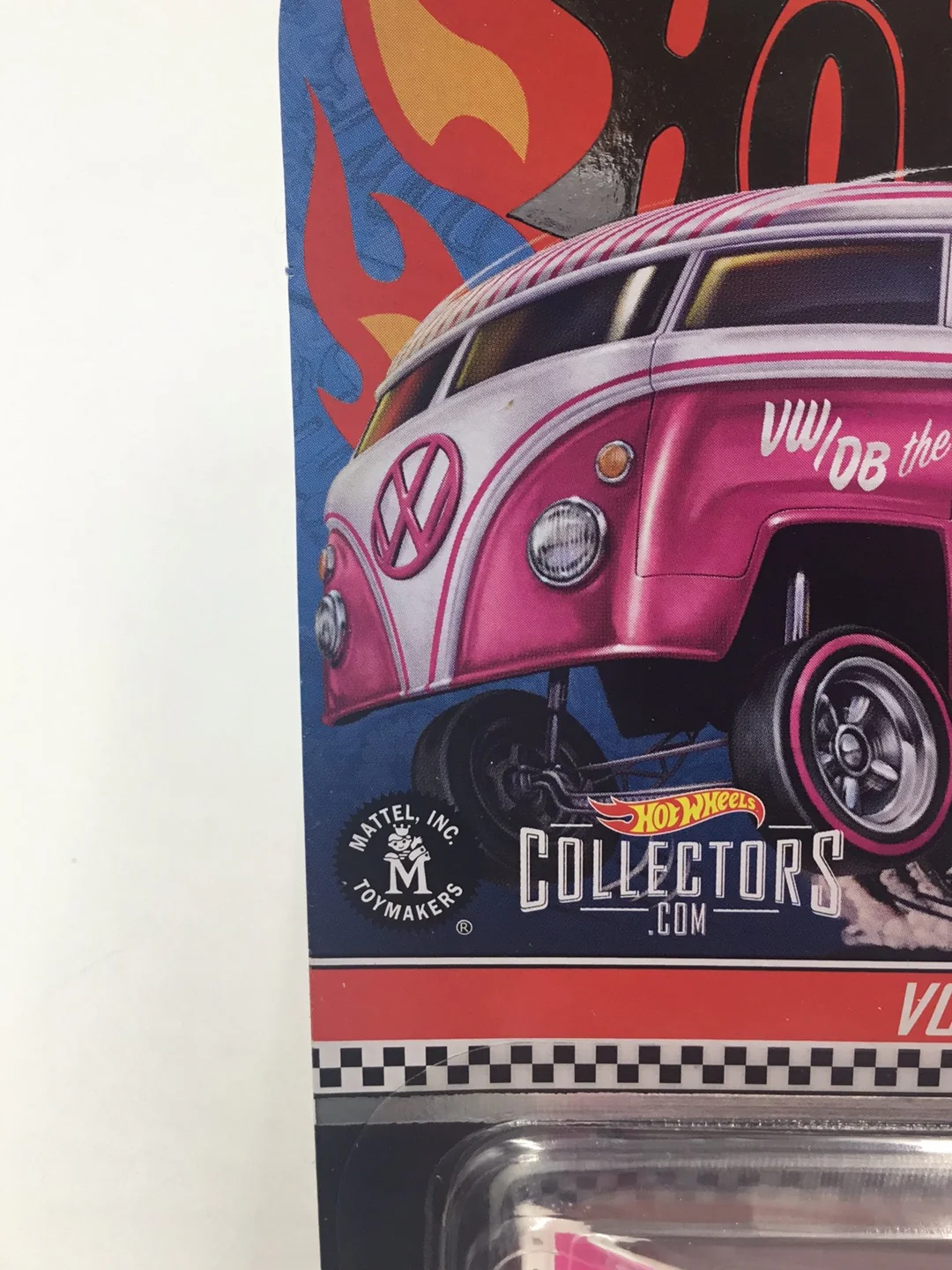 Hot wheels redline club Volkswagen Drag Bus (Pink Variant) 4044/20000 with protector - Image 8