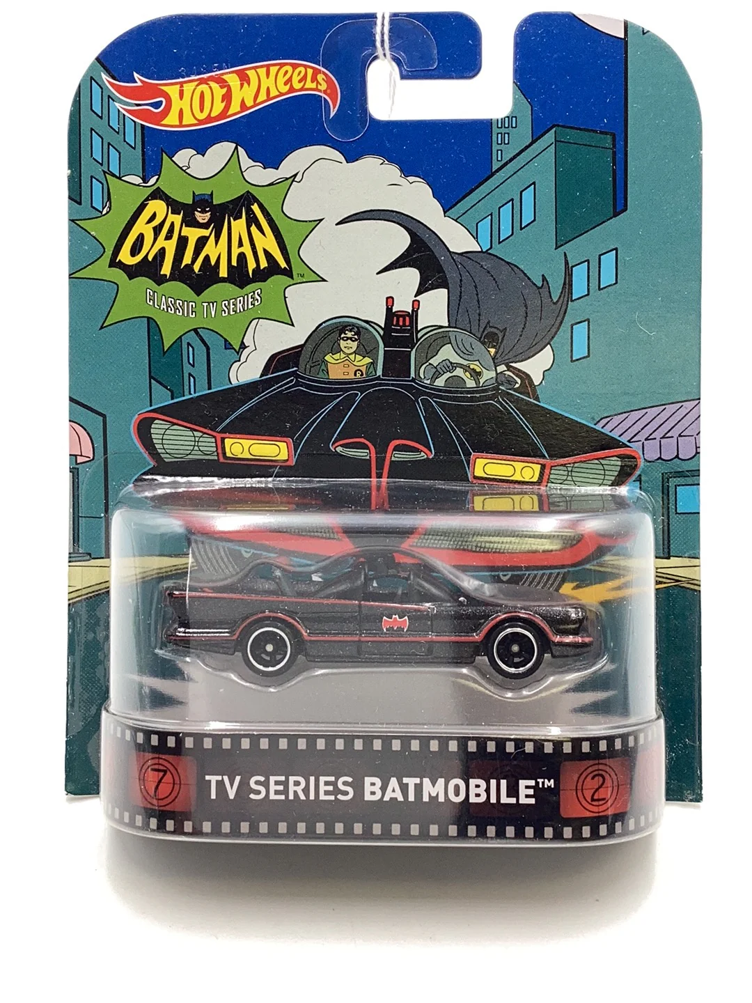 Hot wheels retro entertainment Batman TV Series Batmobile 241E - Image 2