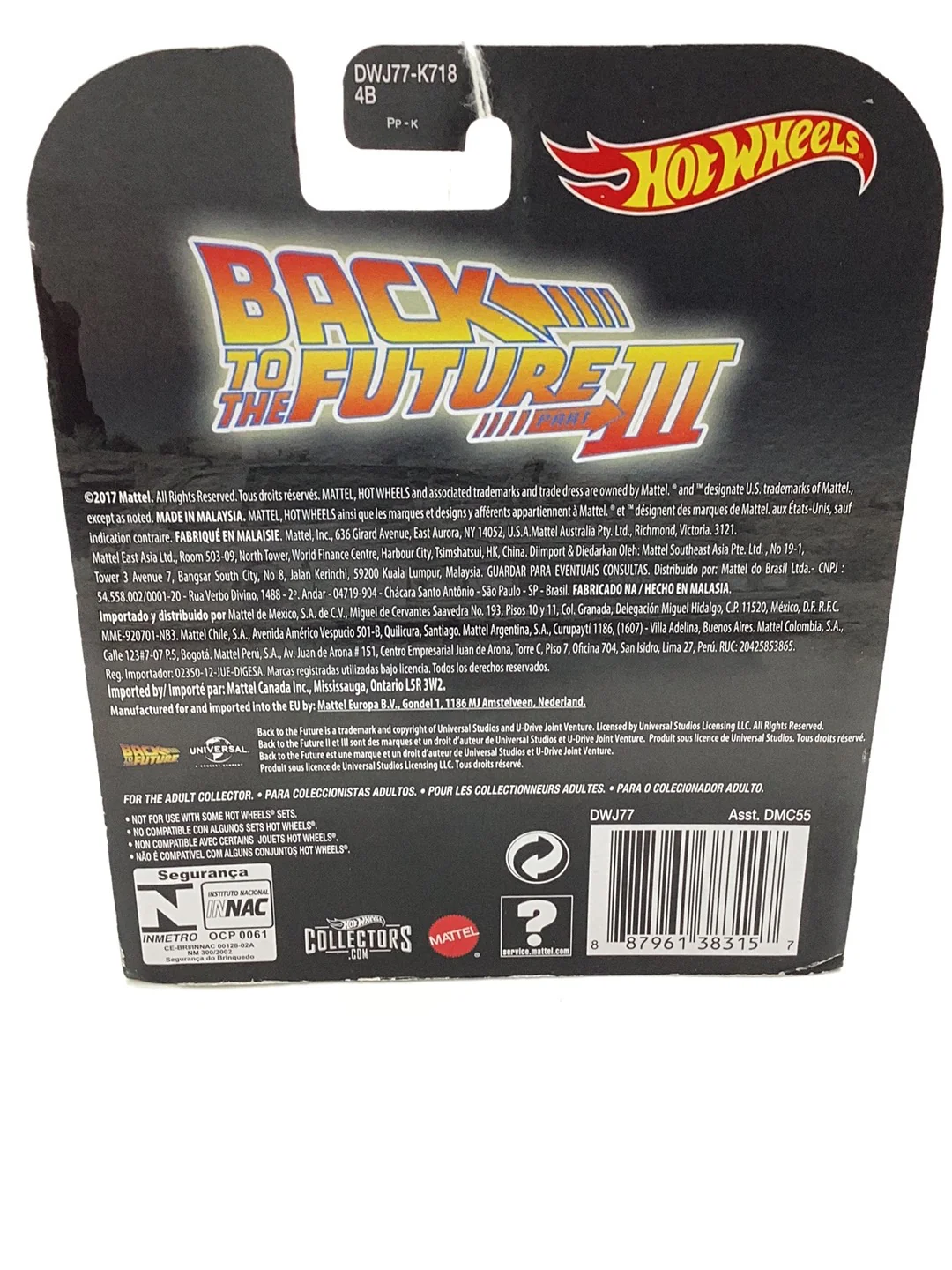 Hot wheels retro entertainment BBTF PART III Back to the future 1955 - Image 6