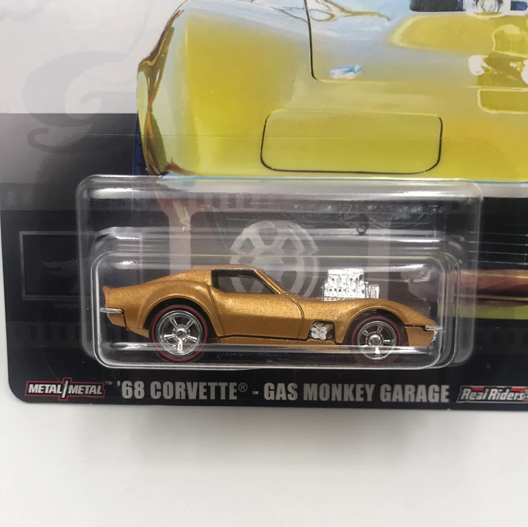 2019 Hot wheels retro entertainment gas monkey garage 68 Corvette C4 - Image 2