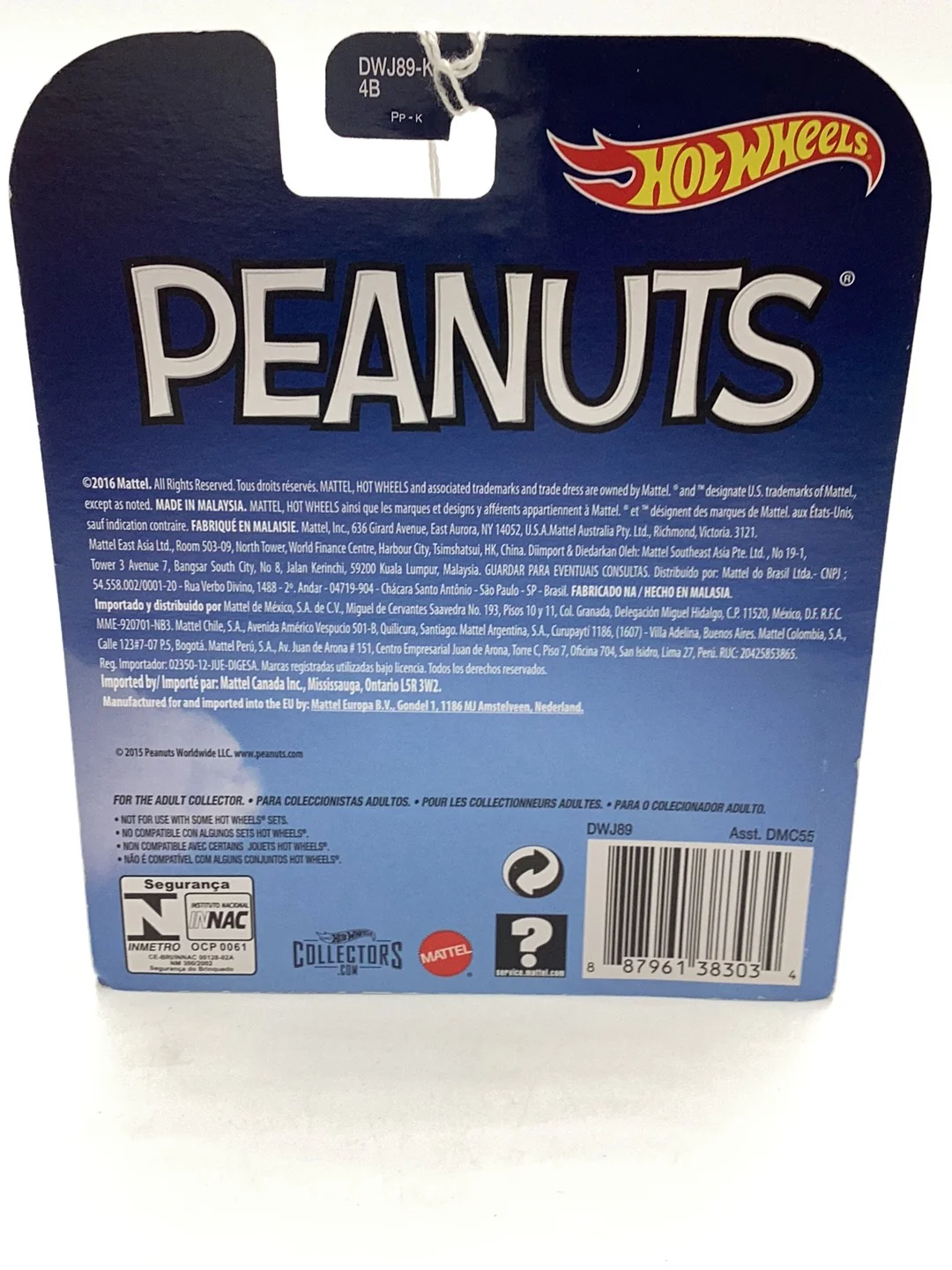 Hot wheels retro entertainment Peanuts Snoopy 241H - Image 7