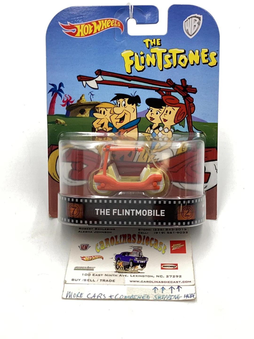Hot wheels retro entertainment The Flintmobile 262F