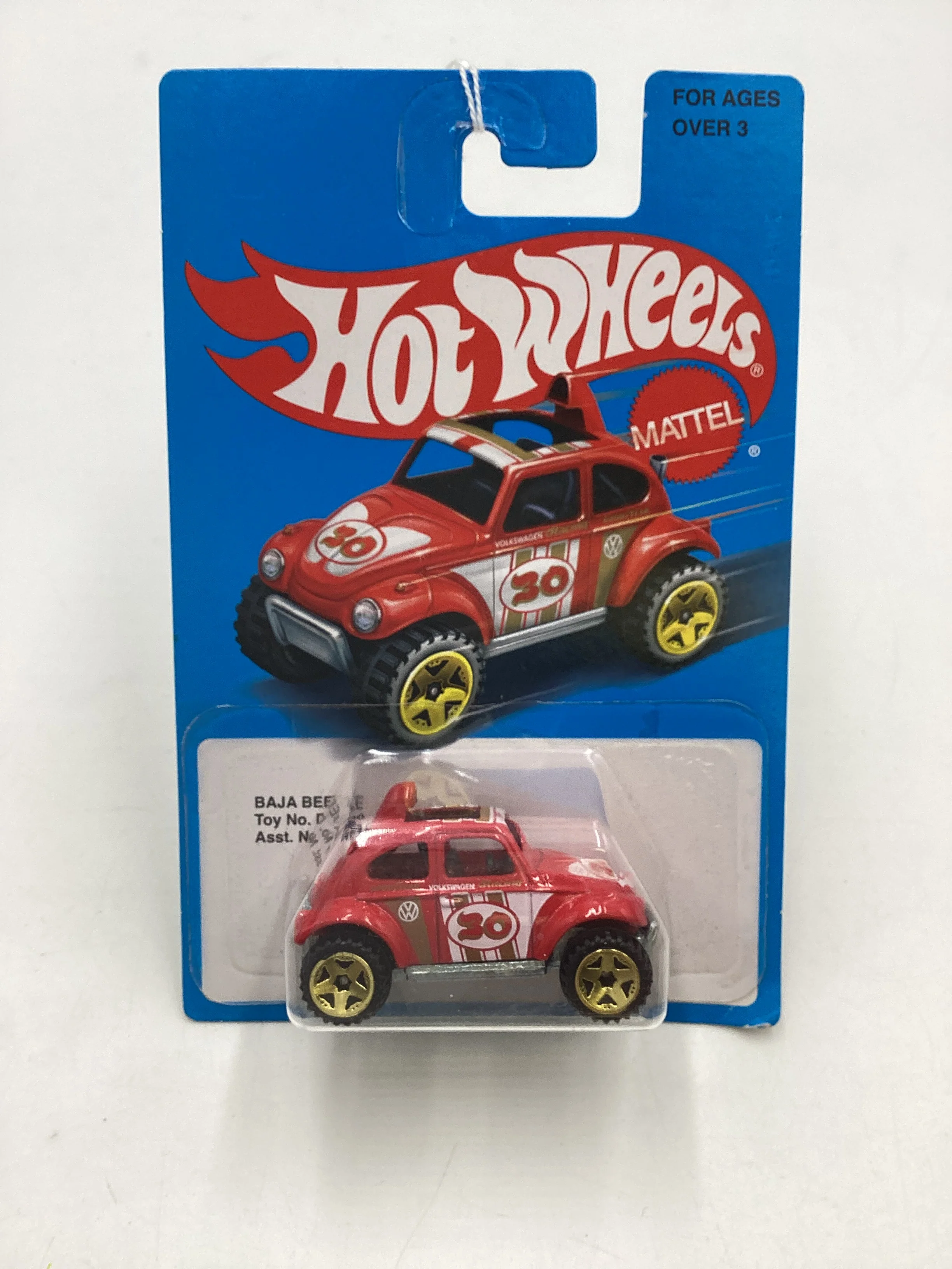 Hot Wheels Retro Style Series #DNF30 Baja Beetle Red 157D - Image 2