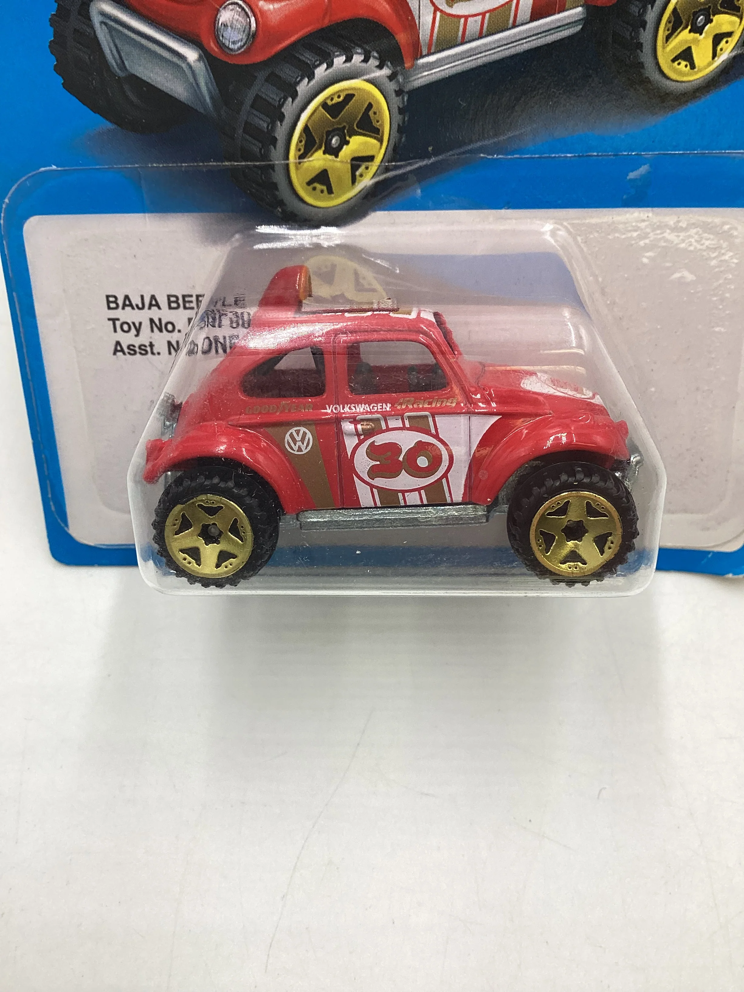 Hot Wheels Retro Style Series #DNF30 Baja Beetle Red 157D - Image 3