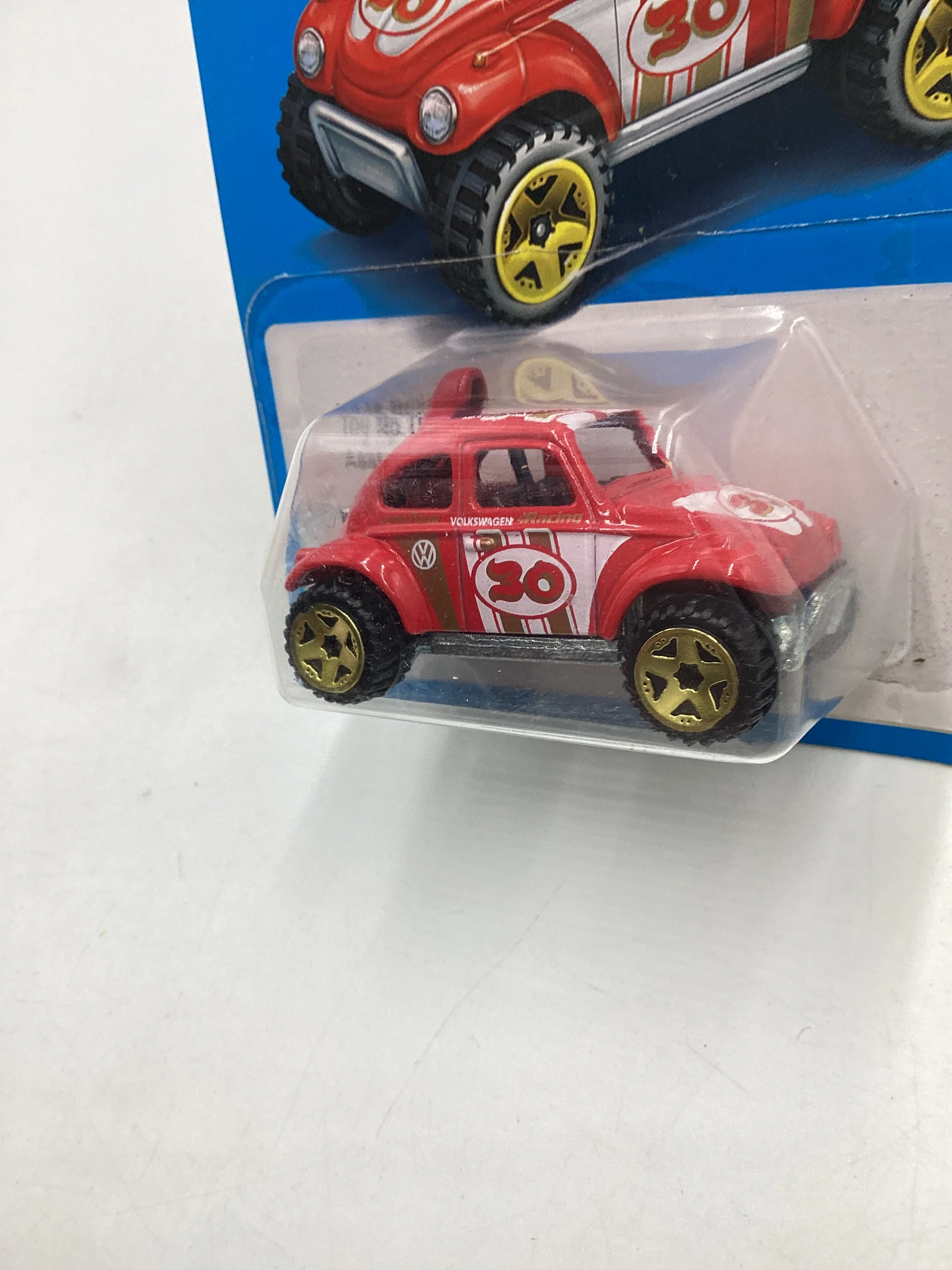 Hot Wheels Retro Style Series #DNF30 Baja Beetle Red 157D - Image 4