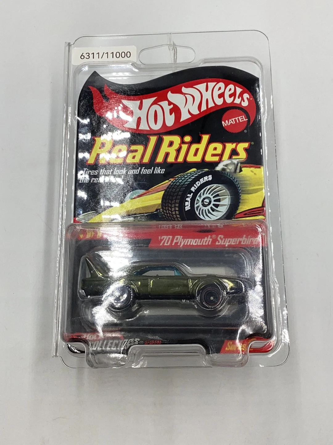 Hot wheels RLC Real Riders 70 Plymouth Superbird #6311/11000 - Image 8