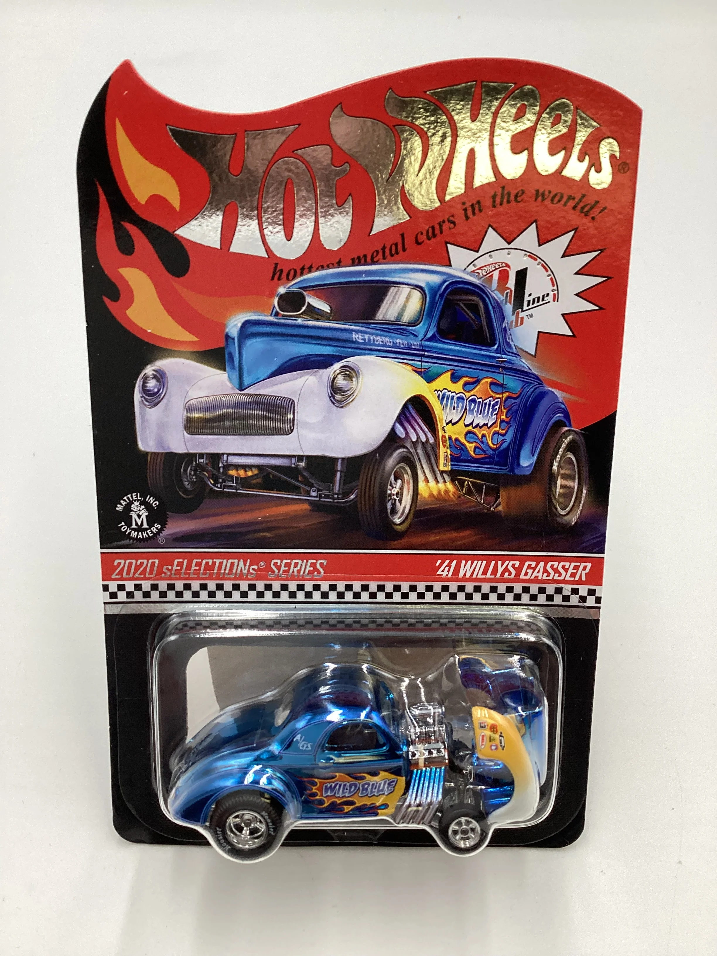 Hot Wheels RLC sELECTIONs Series 41 Willys Gasser Blue - Image 2