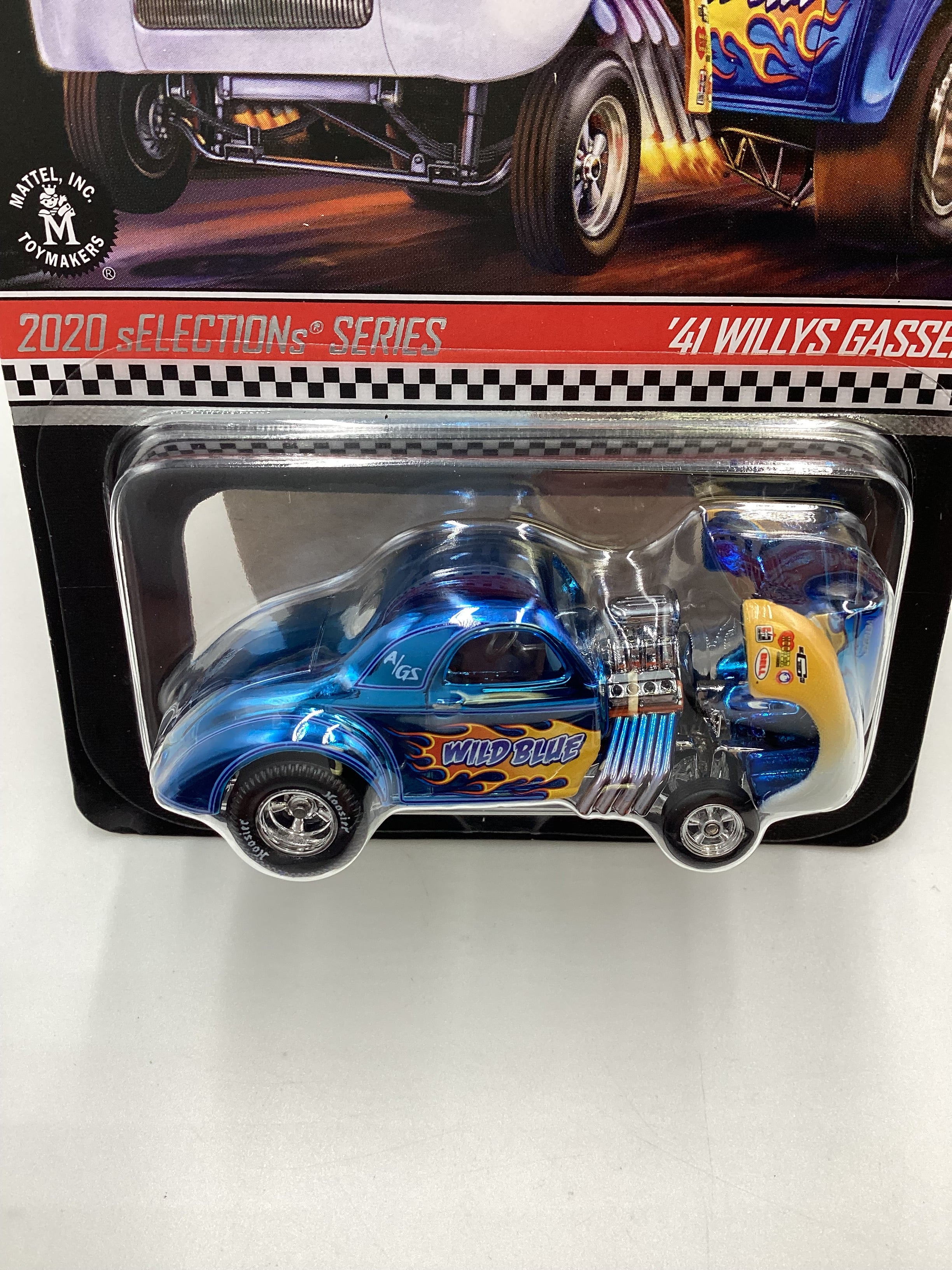 Hot Wheels RLC sELECTIONs Series 41 Willys Gasser Blue - Image 3