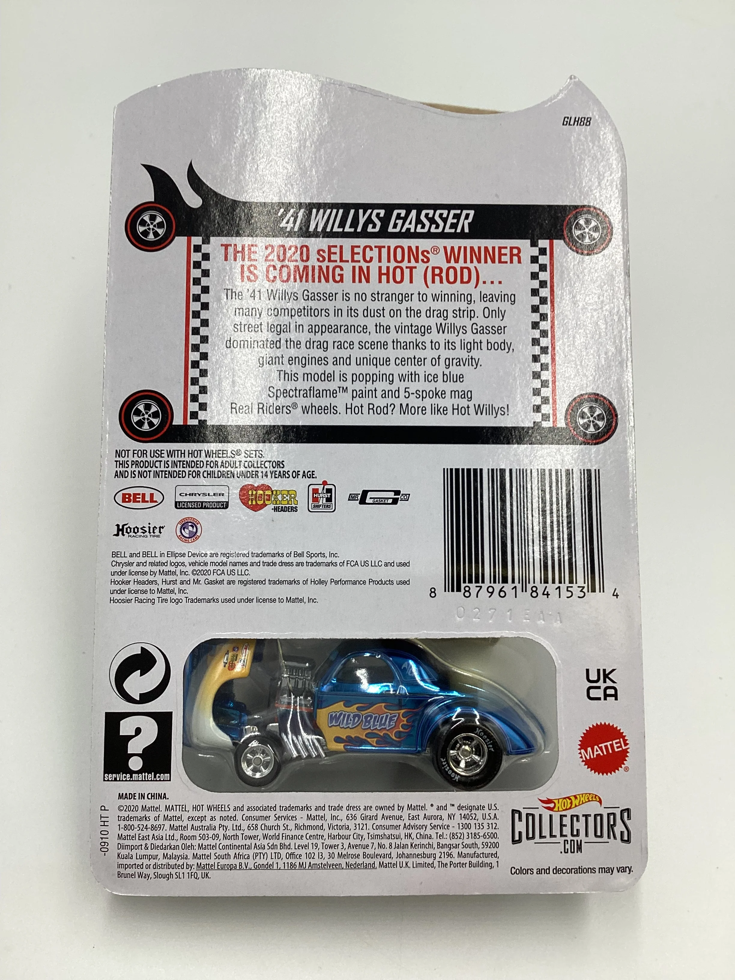 Hot Wheels RLC sELECTIONs Series 41 Willys Gasser Blue - Image 7