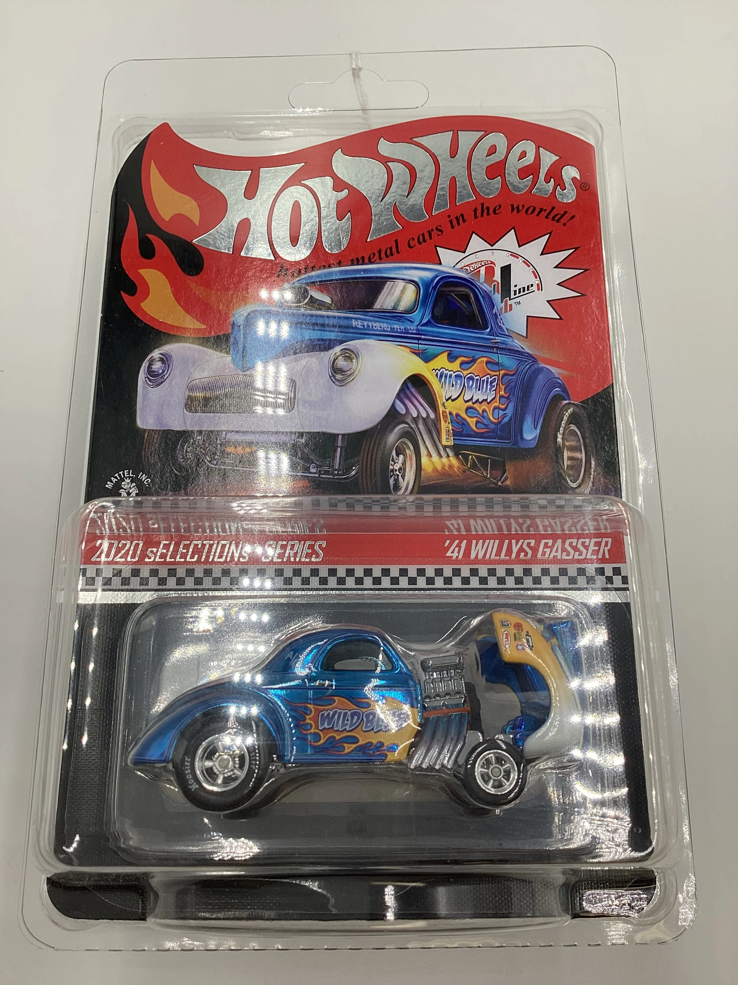Hot Wheels RLC sELECTIONs Series 41 Willys Gasser Blue - Image 8