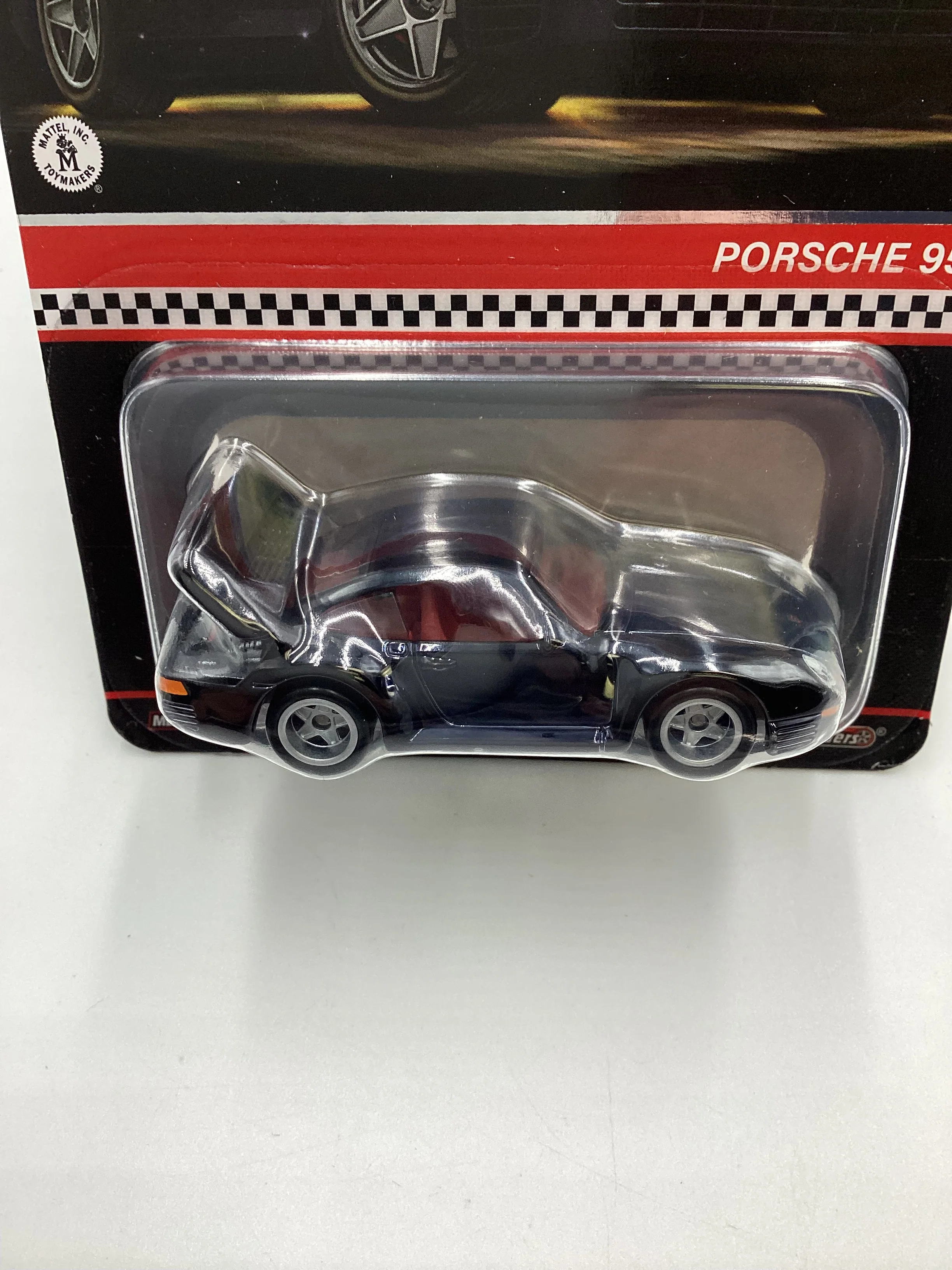 Hot Wheels RLC Sticker Card Porsche 959 Black with protector - Image 2
