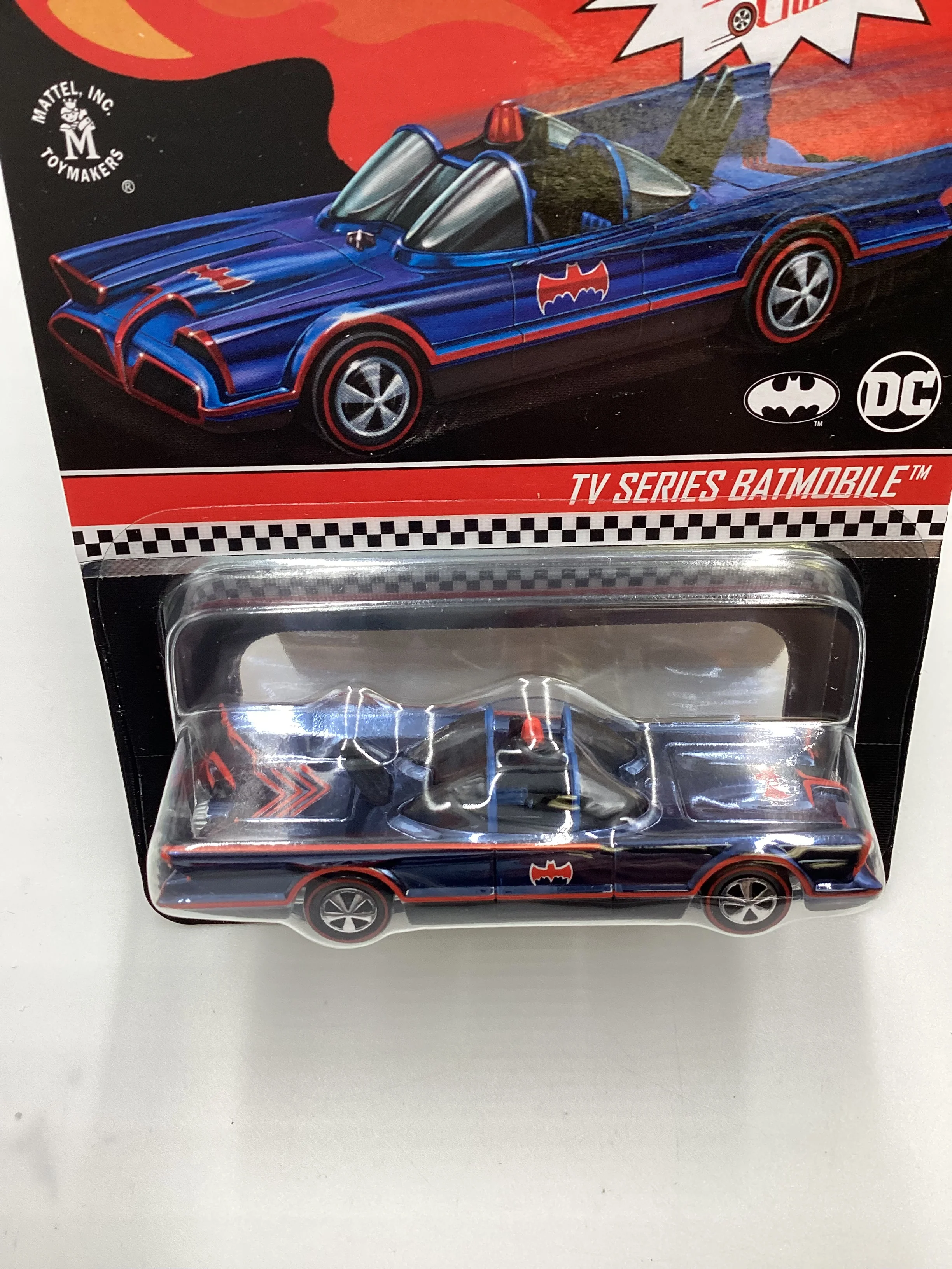 Hot Wheels RLC TV Series Batmobile Blue - Image 6
