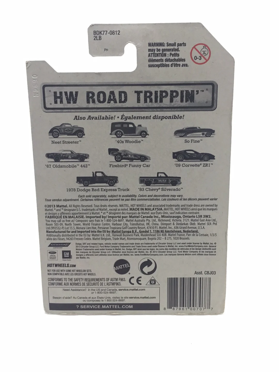 Hot Wheels Road Trippin 40s Woodie #6 W4 - Image 6