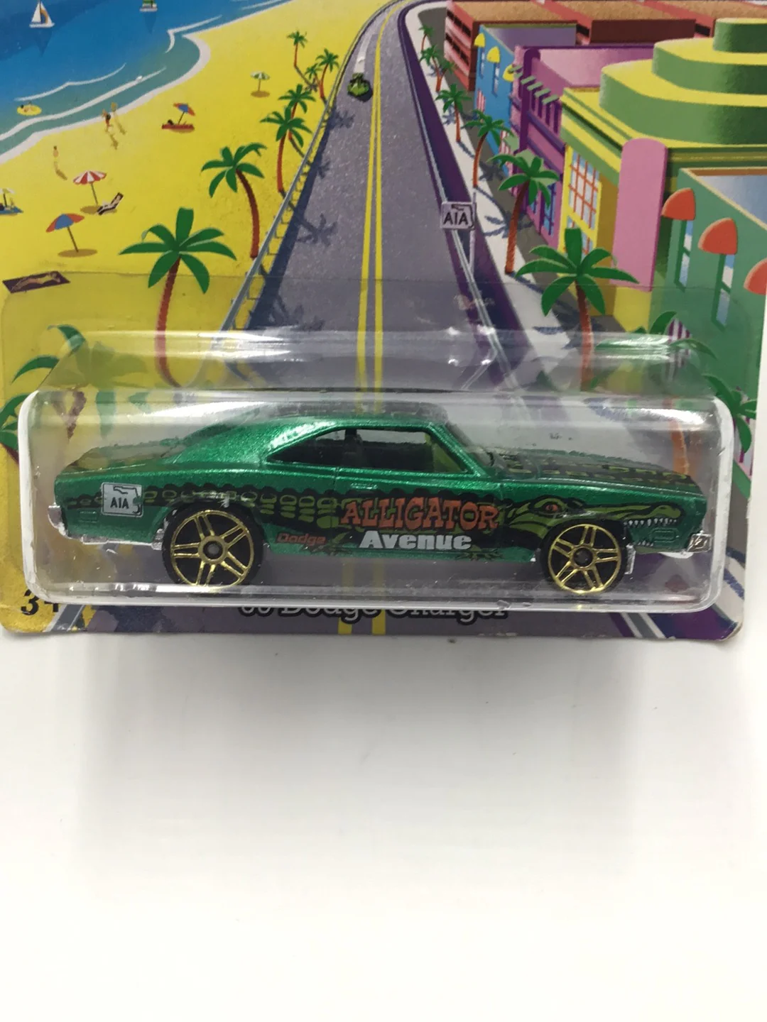 Hot Wheels Road Trippin 69 Dodge Charger #4 Y4 - Image 2