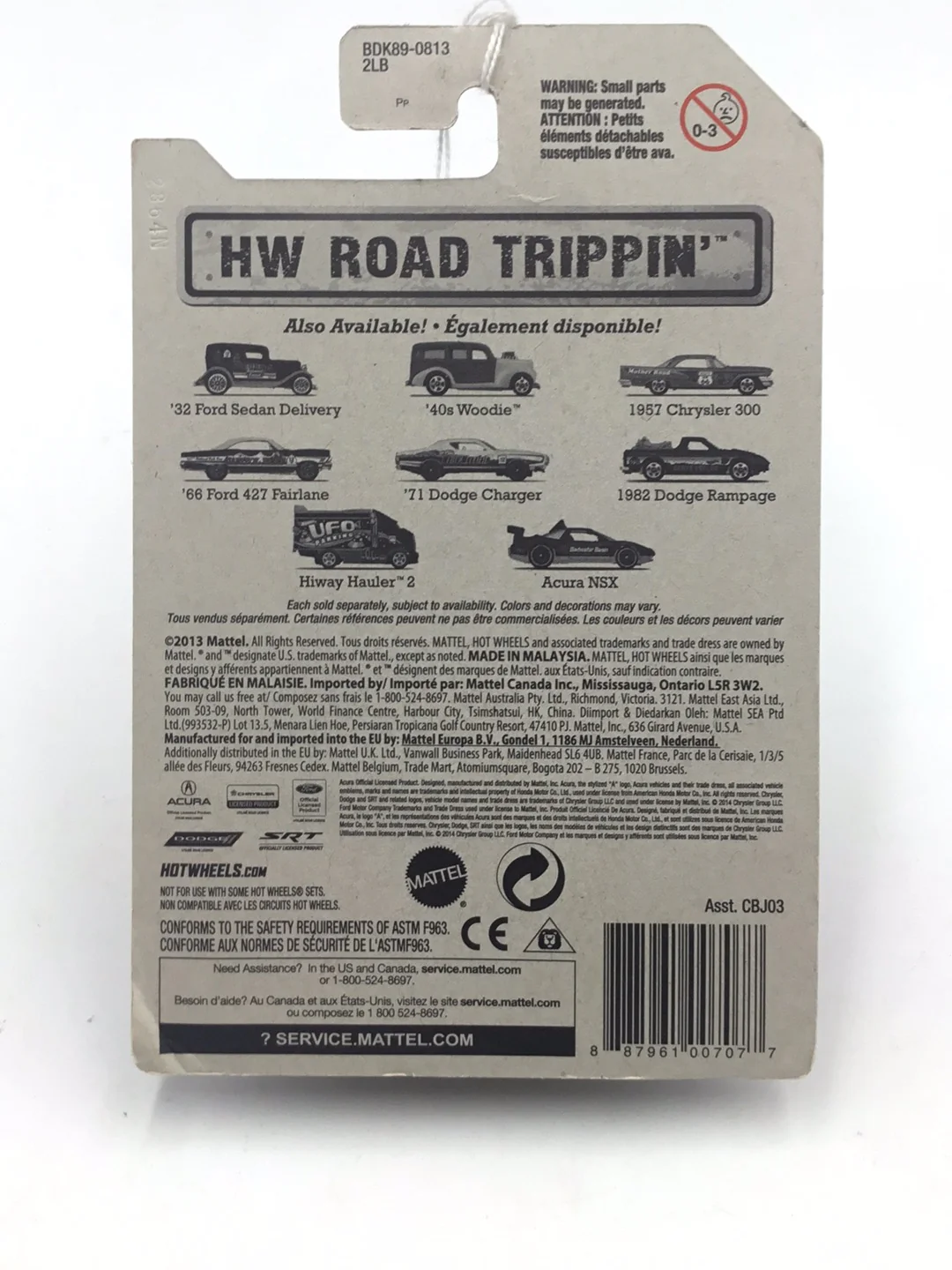 Hot Wheels Road Trippin Acura NSX #32 W7 - Image 6