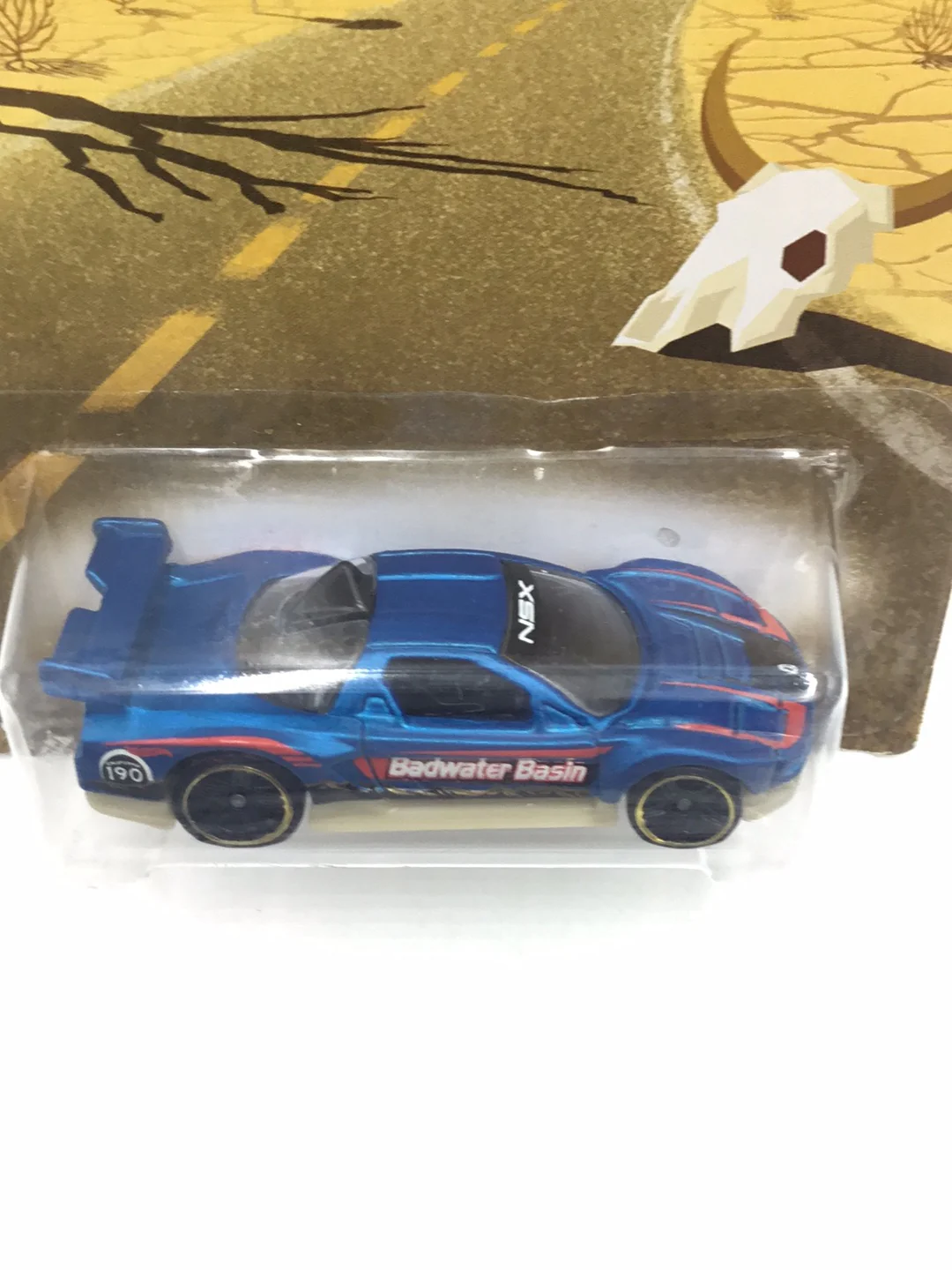 Hot Wheels Road Trippin Acura NSX #32 (Bad Card) Y4 - Image 5