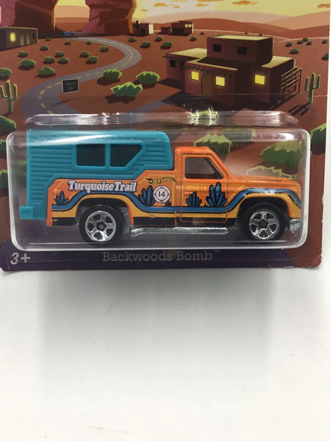 Hot Wheels Road Trippin Backwoods Bomb #3 Y4 - Image 2