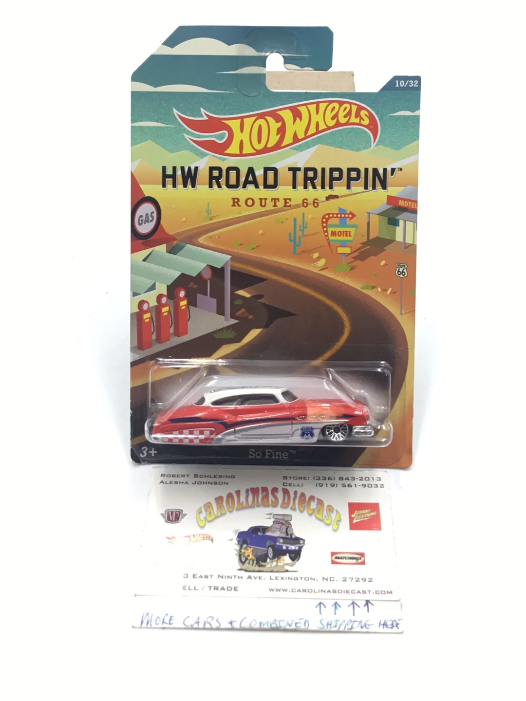 Hot Wheels Road Trippin So Fine #10 W4