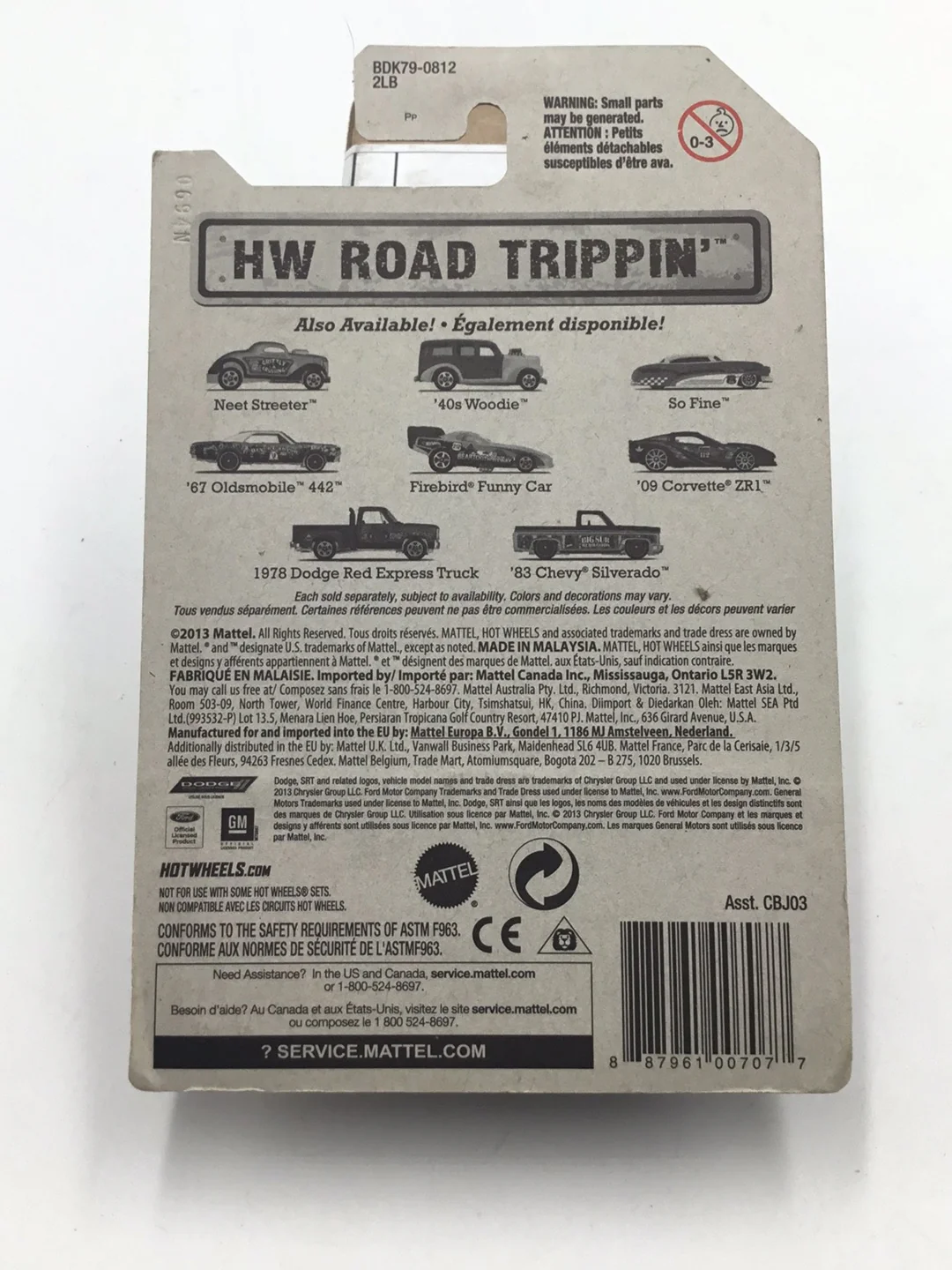 Hot Wheels Road Trippin So Fine #10 W4 - Image 6