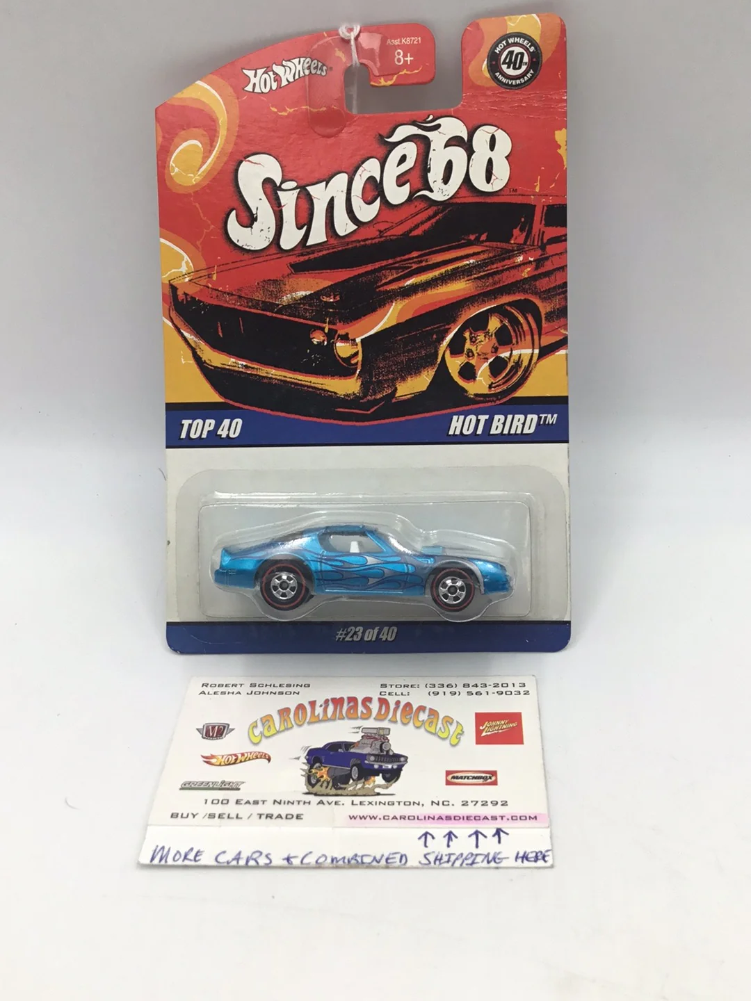 Hot wheels Since 68 Muscle Cars #10 of 40 Hot Bird FF2