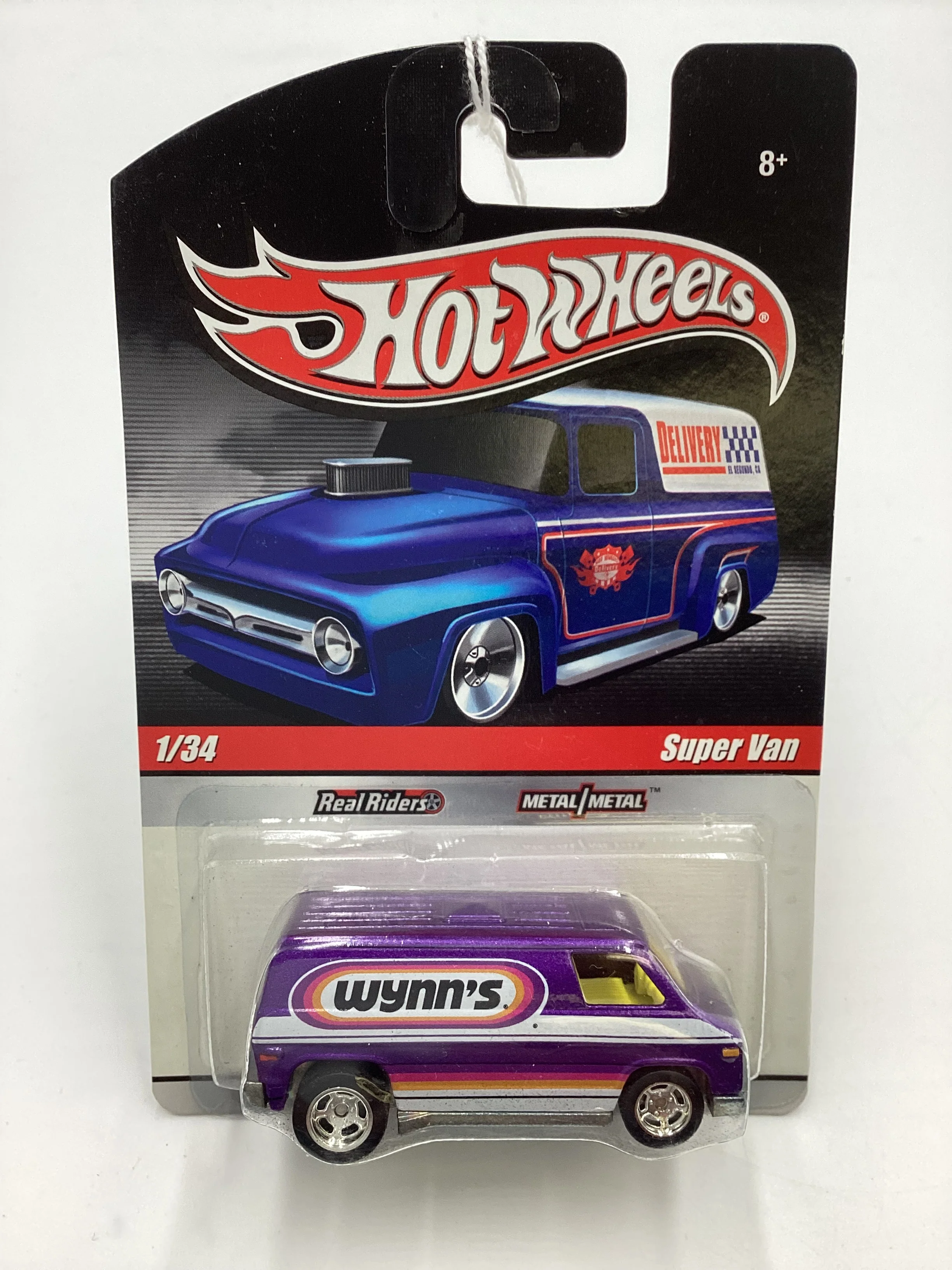 Hot wheels Slick Rides Premium Delivery #1 Super Van Purple Wynns 245J - Image 2
