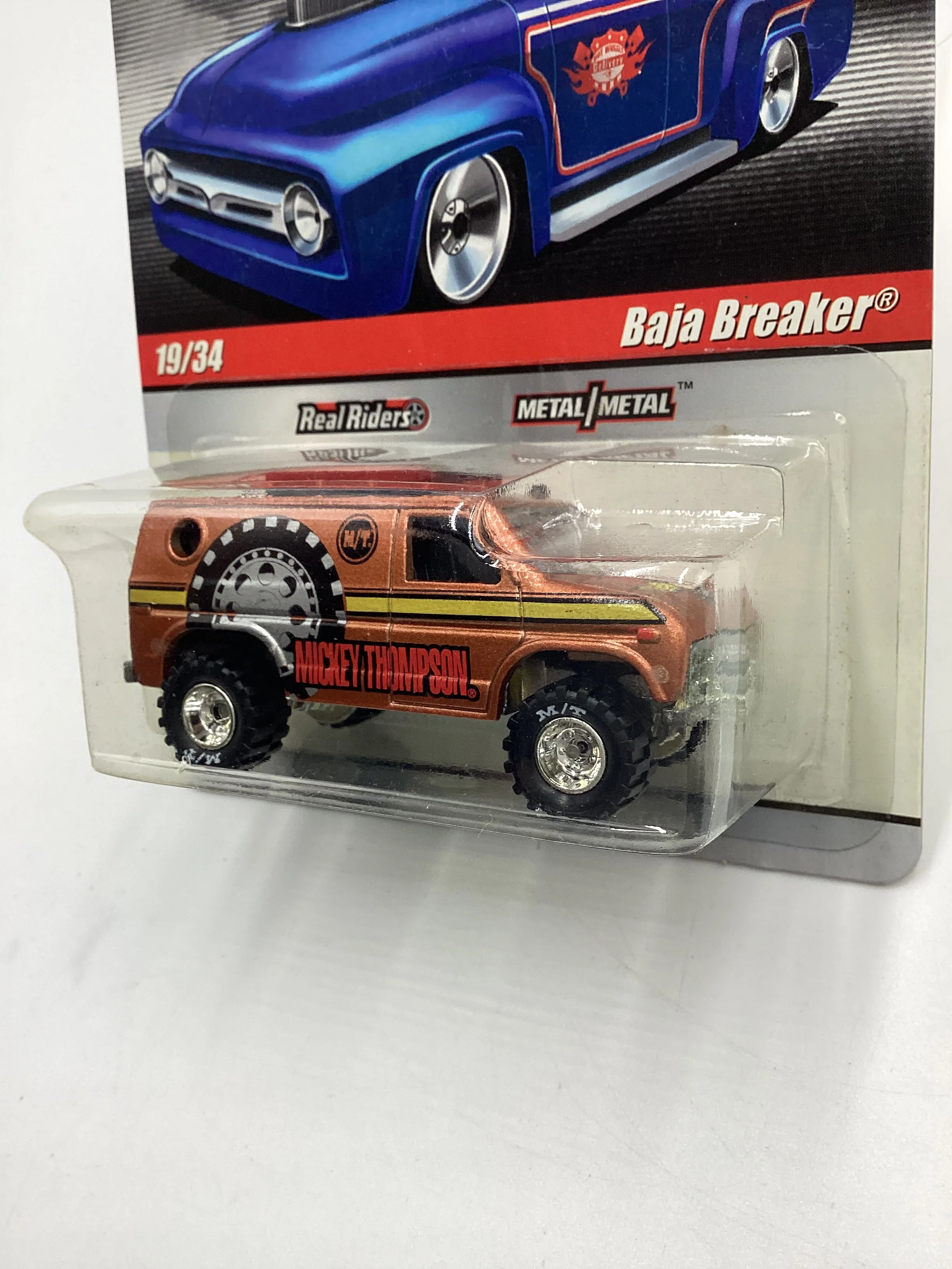 Hot wheels Slick Rides Premium Delivery #19 Baja Breaker Copper 245E - Image 4
