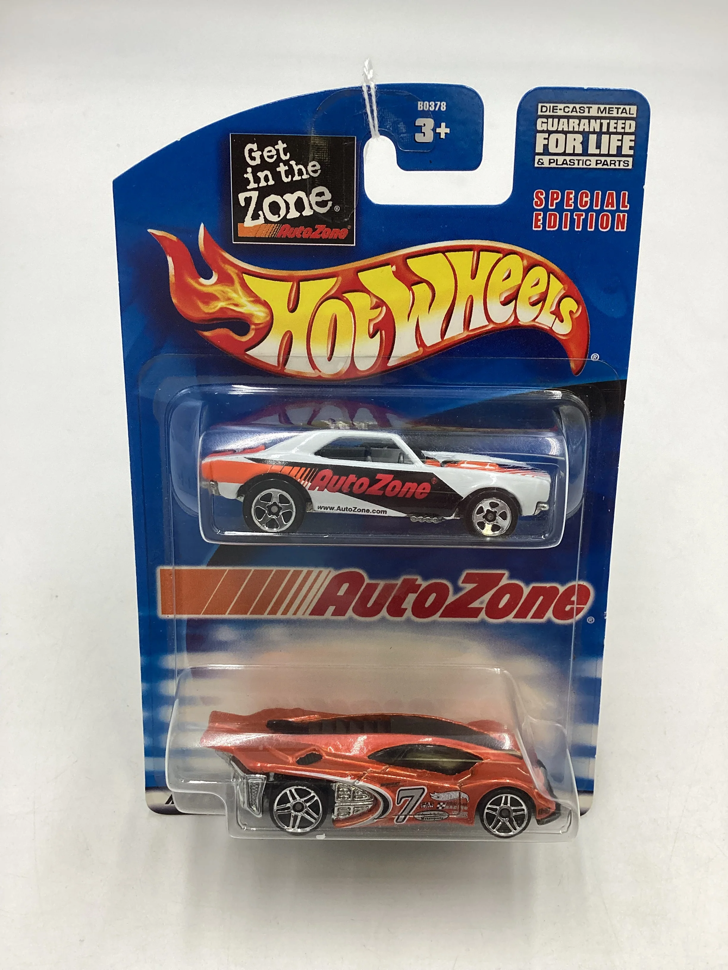 Hot wheels Special Edition Autozone 2 Pack 1967 Camaro/ Side Draft (SR) - Image 2