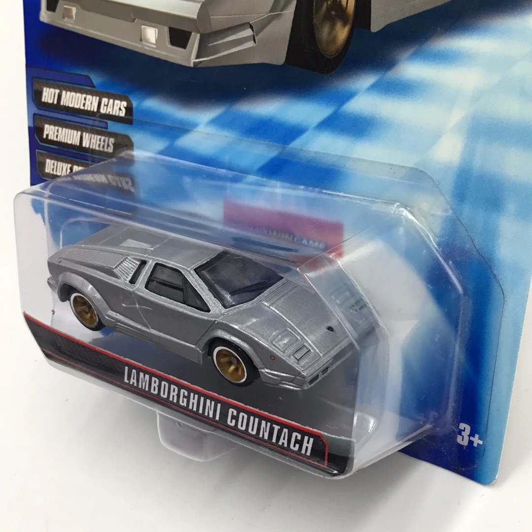 Hot wheels Speed Machines Lamborghini Countach keys to speed cardback VHTF - Image 3