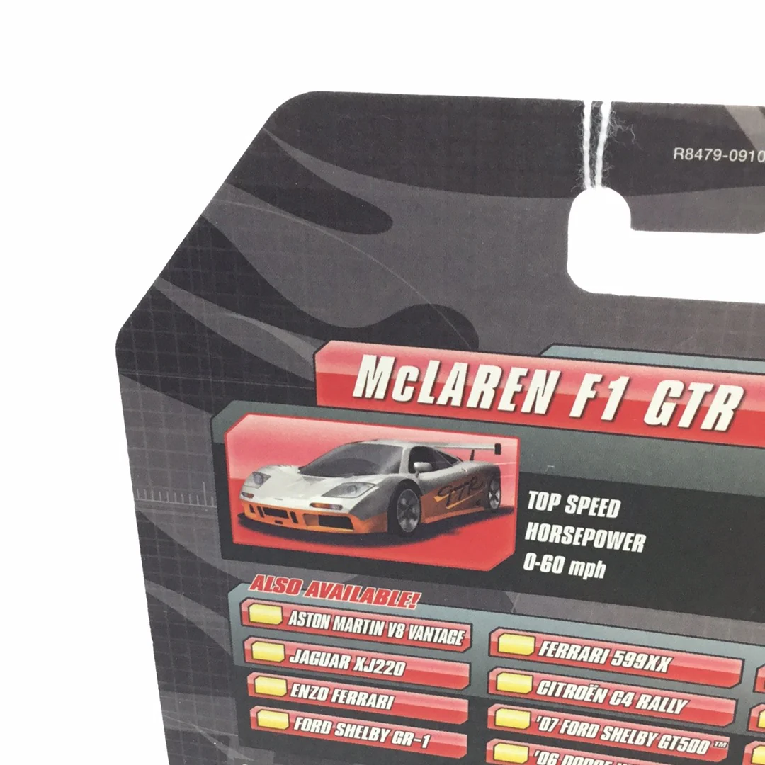 Hot wheels Speed Machines McLaren F1 GTR silver orange VHTF - Image 6