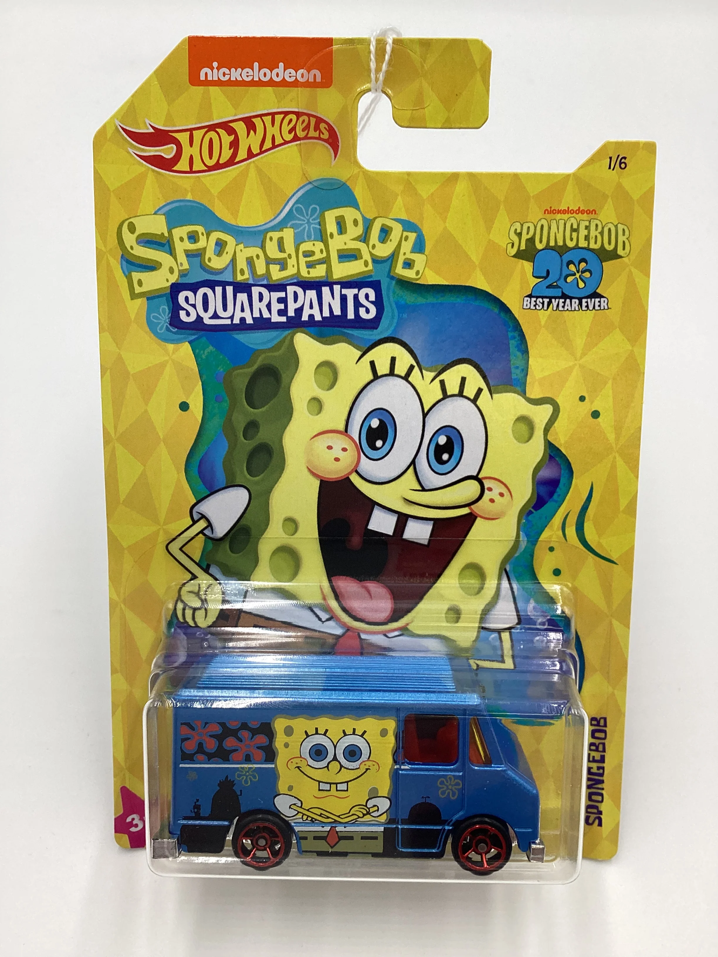 Hot Wheels Spongebob 20 Best Year Ever Set #1 Combat Medic Blue Spongebob 161A - Image 2