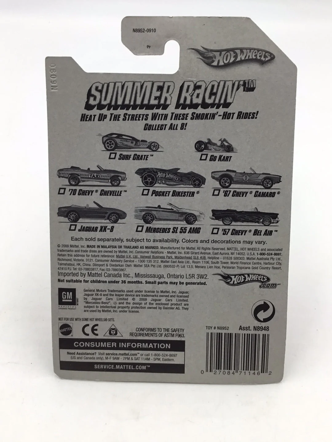 Hot wheels summer racin 67 Chevy Camaro FF5 - Image 6