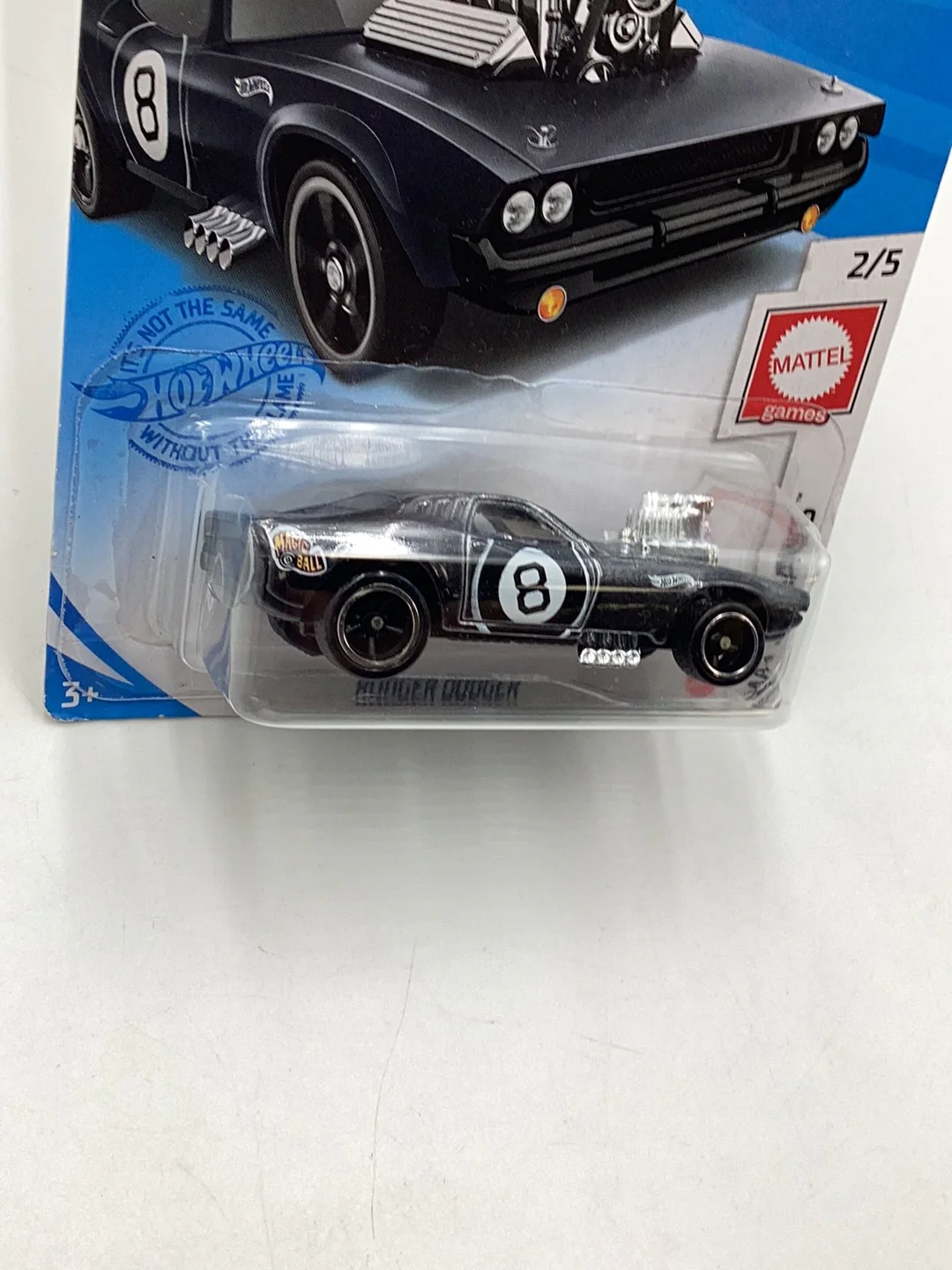 Hot Wheels super treasure hunt Rodger Dodger Magic 8 Ball “You got it” W/ Protector - Image 4