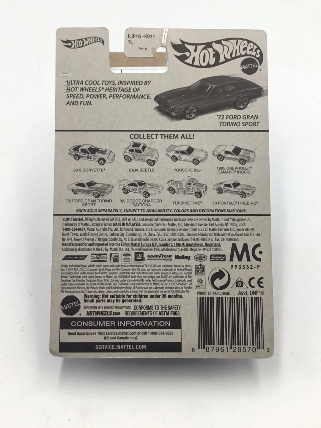 Hot wheels Target exclusive 72 Ford Gran Torino KK1 - Image 6